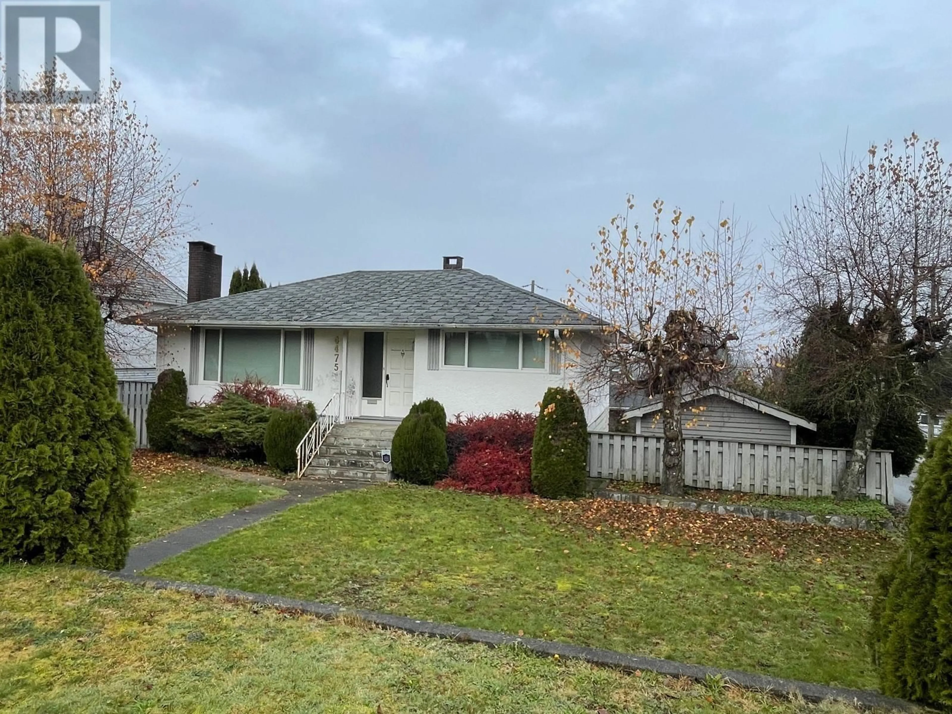 Frontside or backside of a home, the fenced backyard for 4475 PRICE CRESCENT, Burnaby British Columbia V5G2N5