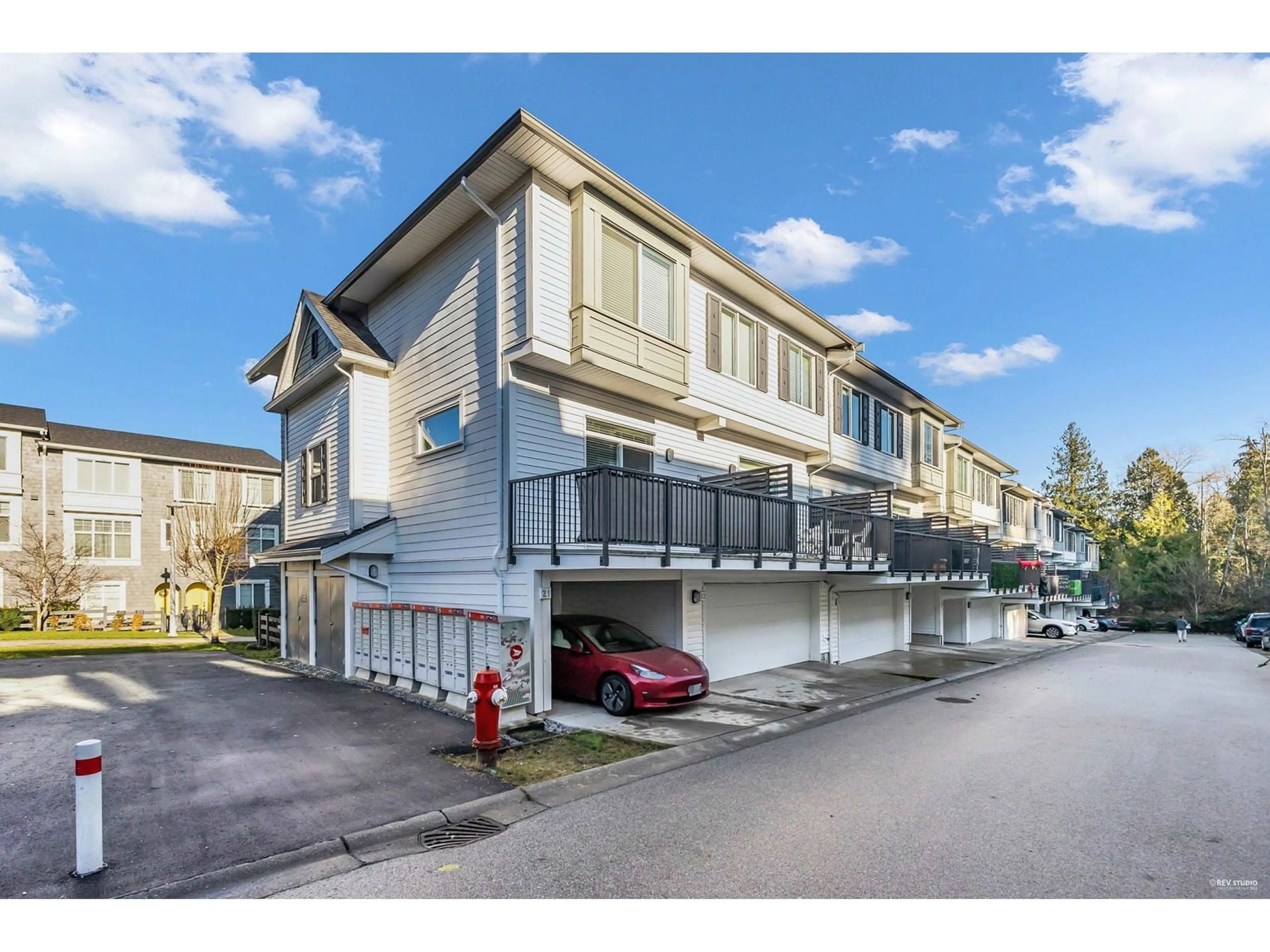 A pic from exterior of the house or condo, the street view for 23 8130 136A STREET, Surrey British Columbia V3W1H9