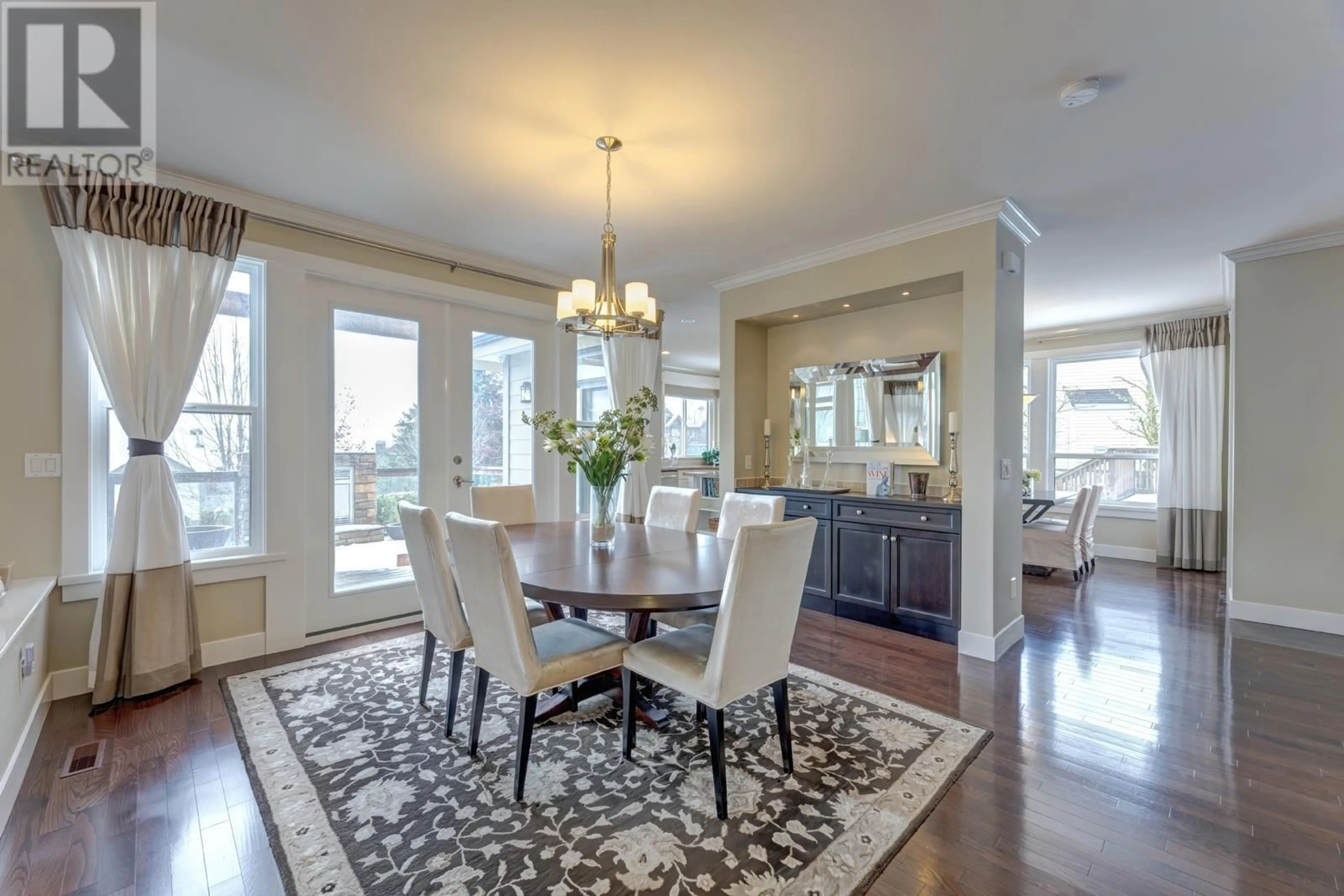 Dining room, wood floors for 159 MAPLE DRIVE, Port Moody British Columbia V3H0A8