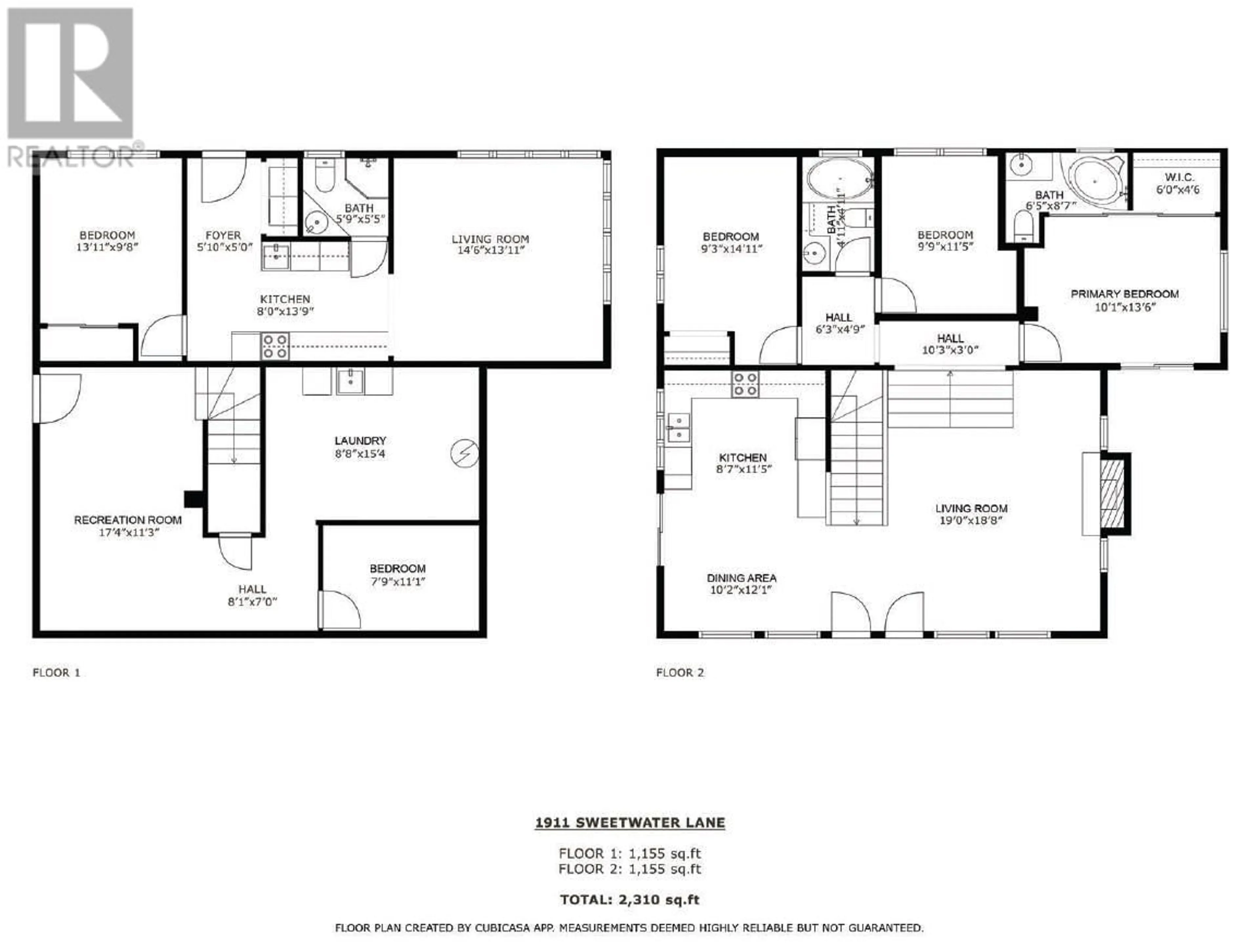 Floor plan for 1911 SWEETWATER LANE, Mount Currie British Columbia V0N2K0