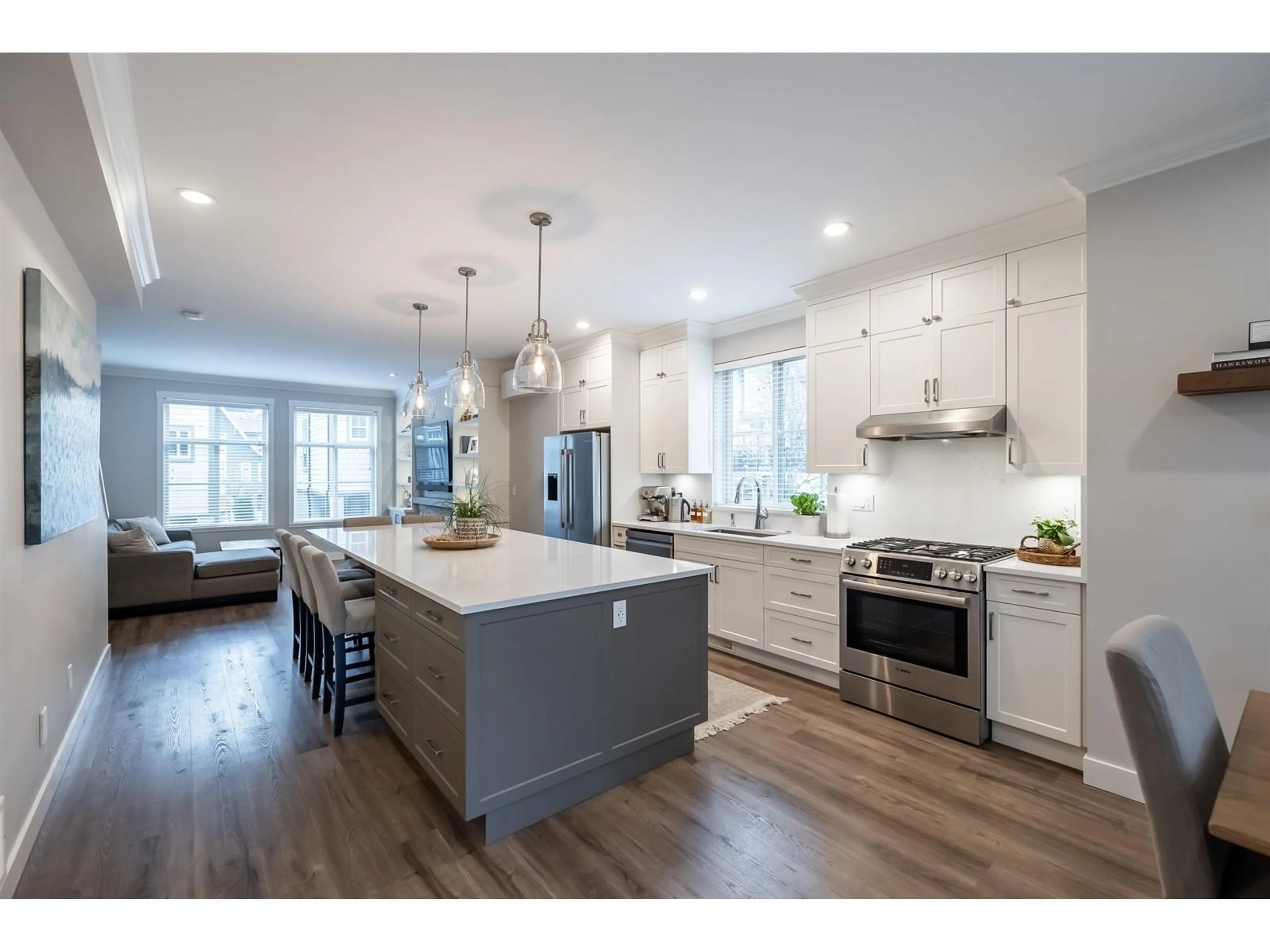 Open concept kitchen for 16 2845 156 STREET, Surrey British Columbia V3Z3Y3