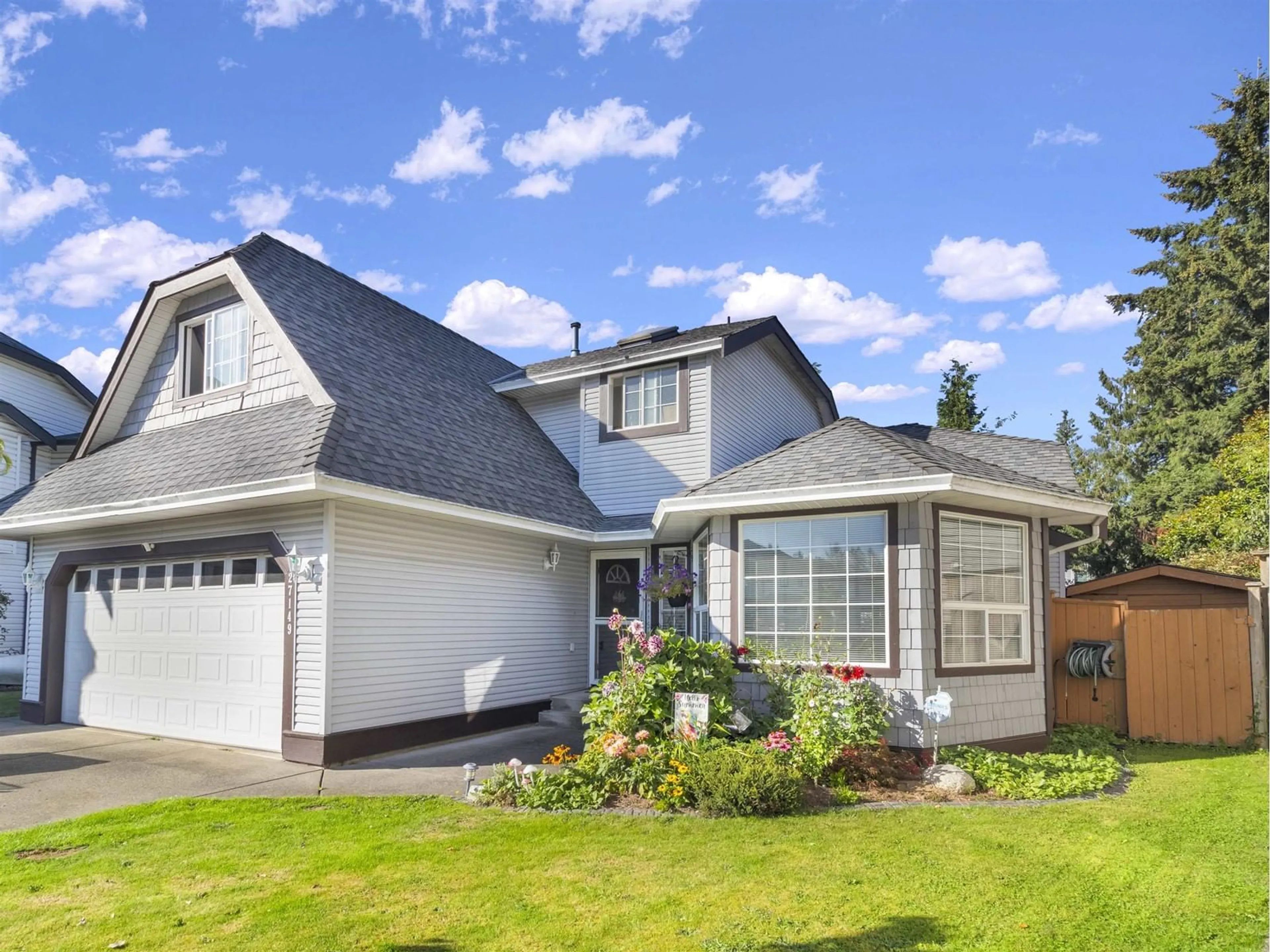 Frontside or backside of a home, cottage for 27149 24A AVENUE, Langley British Columbia V4W3N3