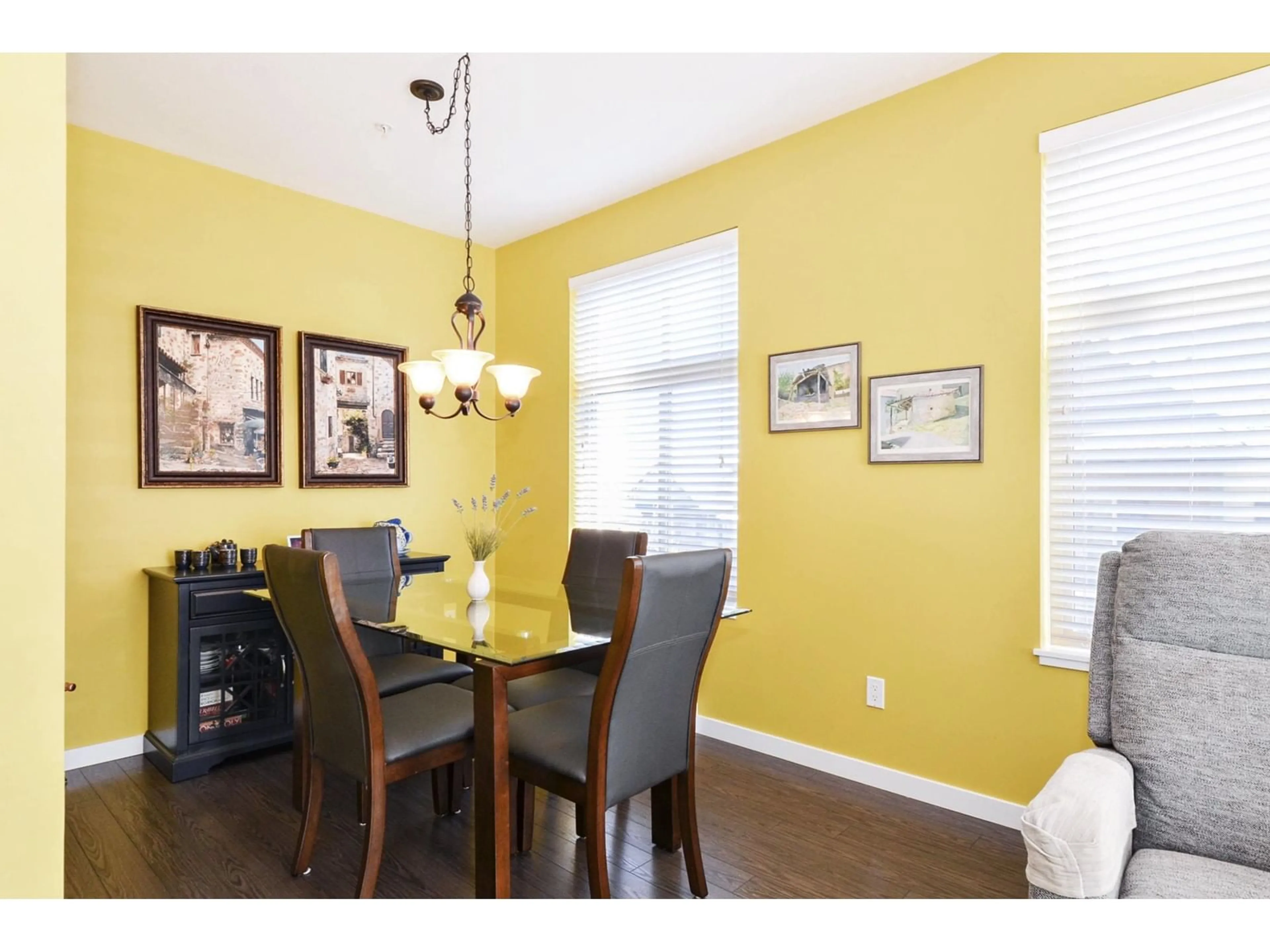 Dining room, wood floors for 411 2855 156 STREET, Surrey British Columbia V3Z3Y3