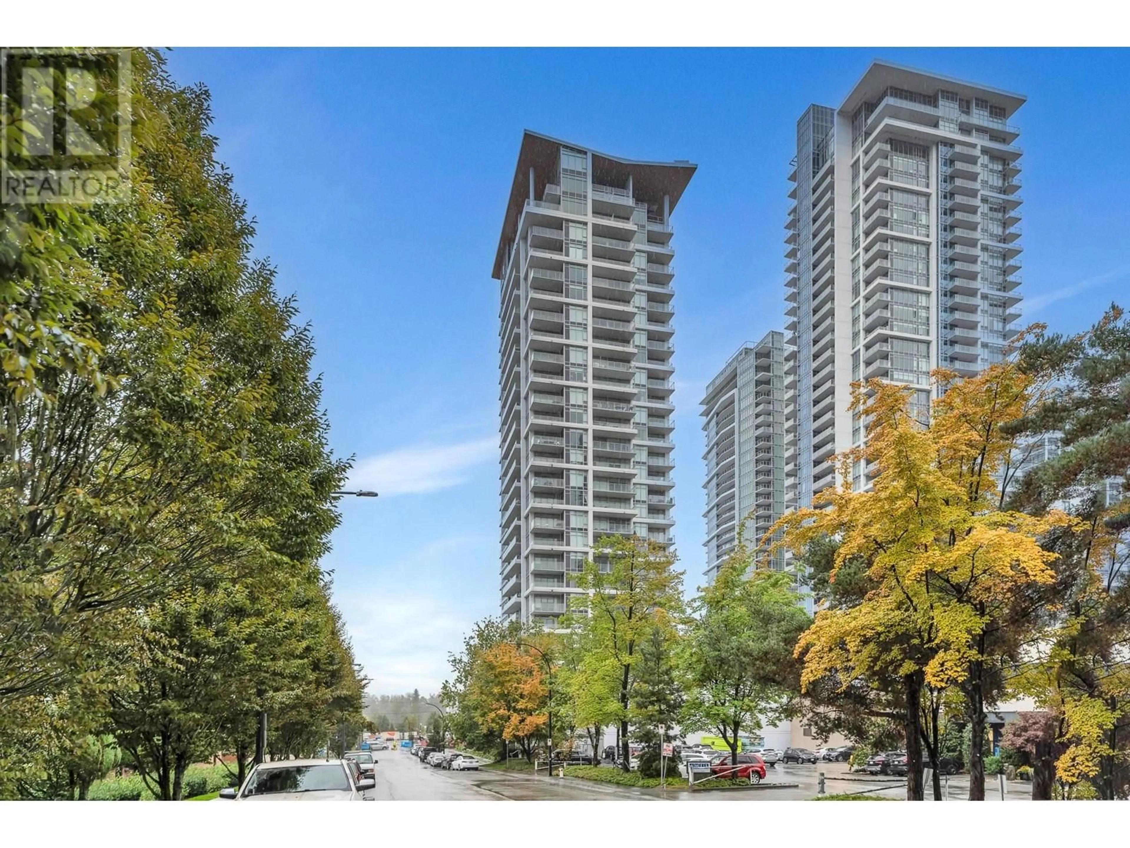 A pic from exterior of the house or condo, the view of city buildings for 509 2351 BETA AVENUE, Burnaby British Columbia V5C0M2