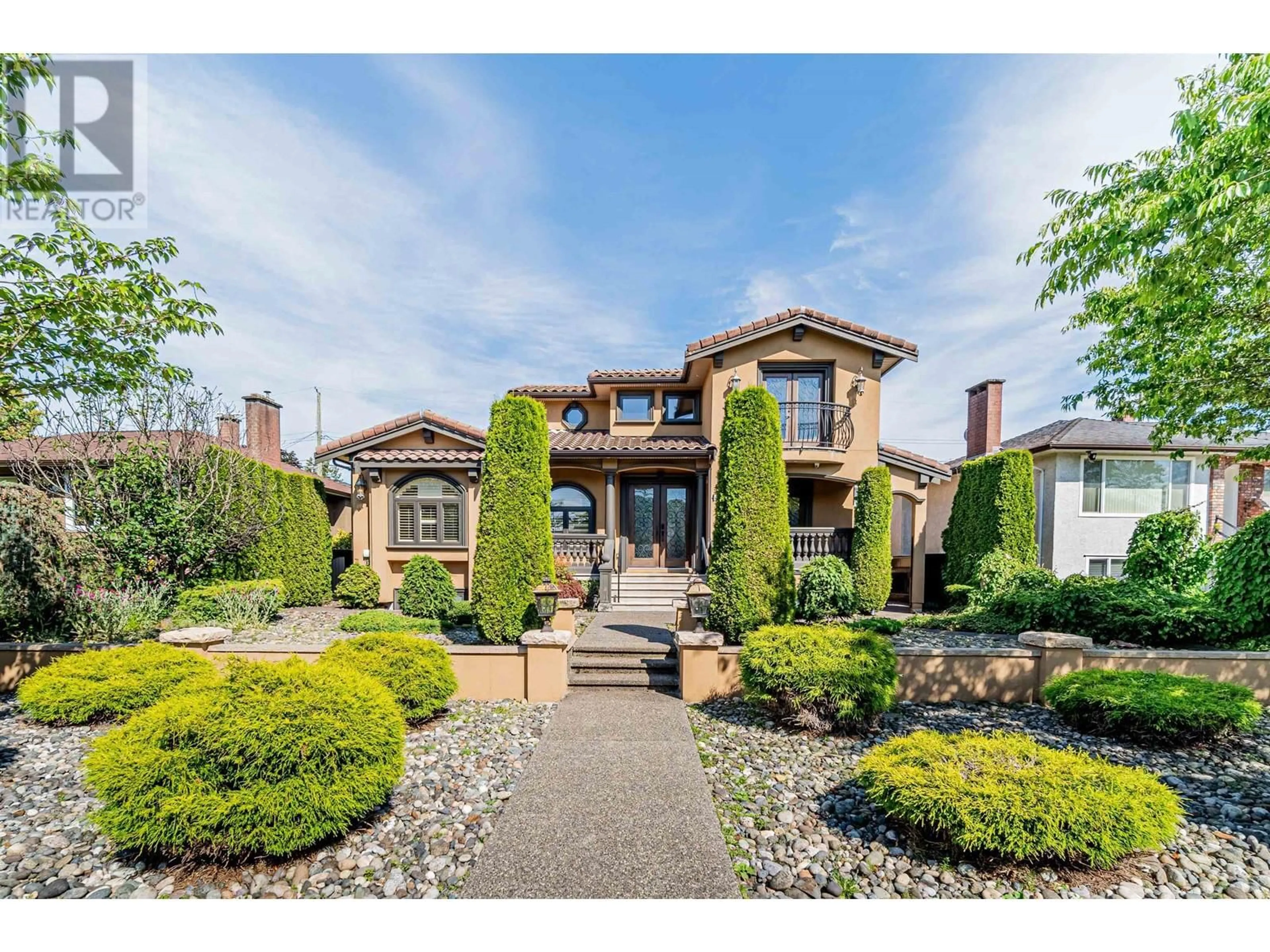 Home with brick exterior material, street for 4628 WESTLAWN DRIVE, Burnaby British Columbia V5C3R1