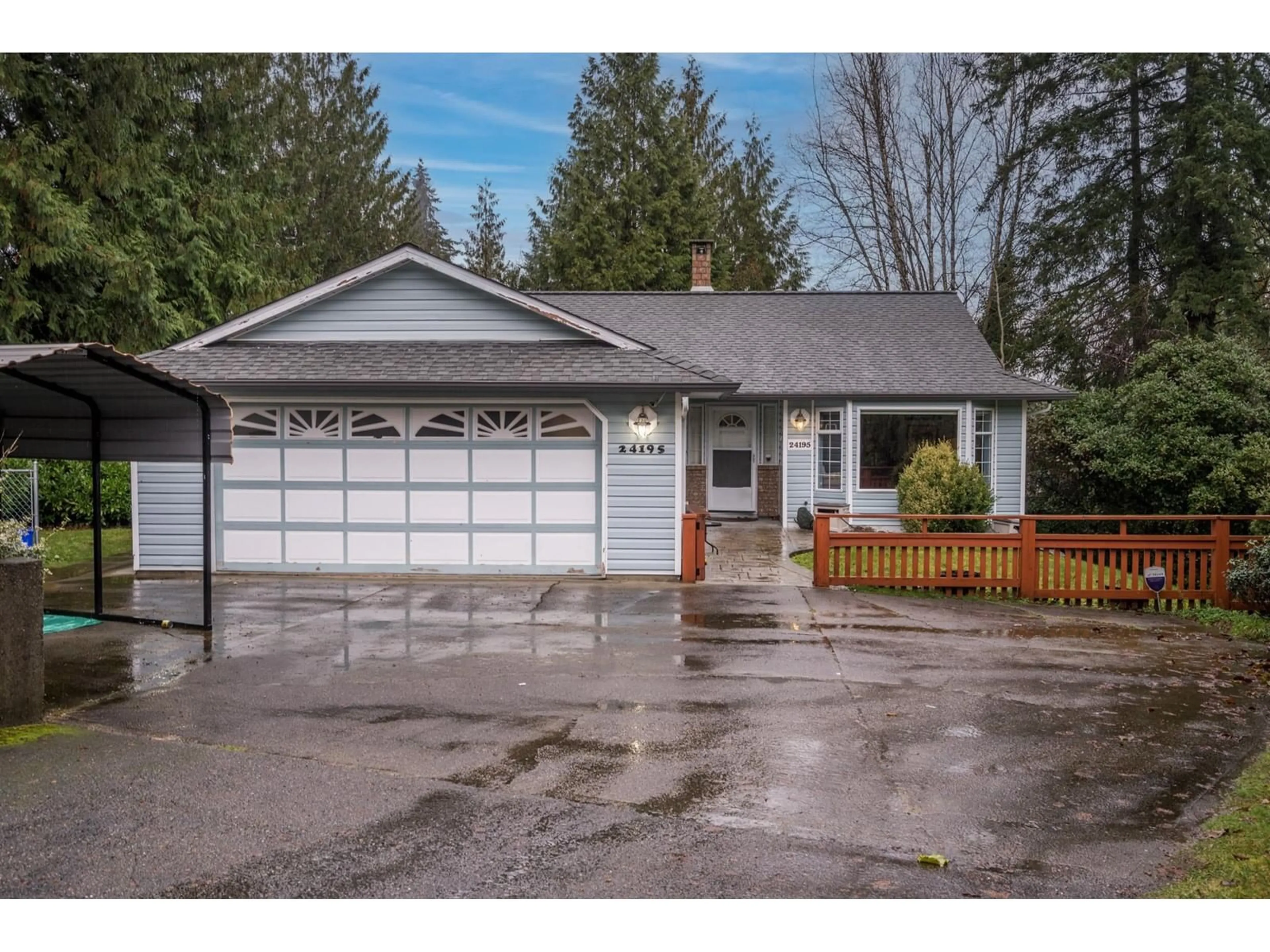 Frontside or backside of a home, cottage for 24195 60 AVENUE, Langley British Columbia V2Z2G5