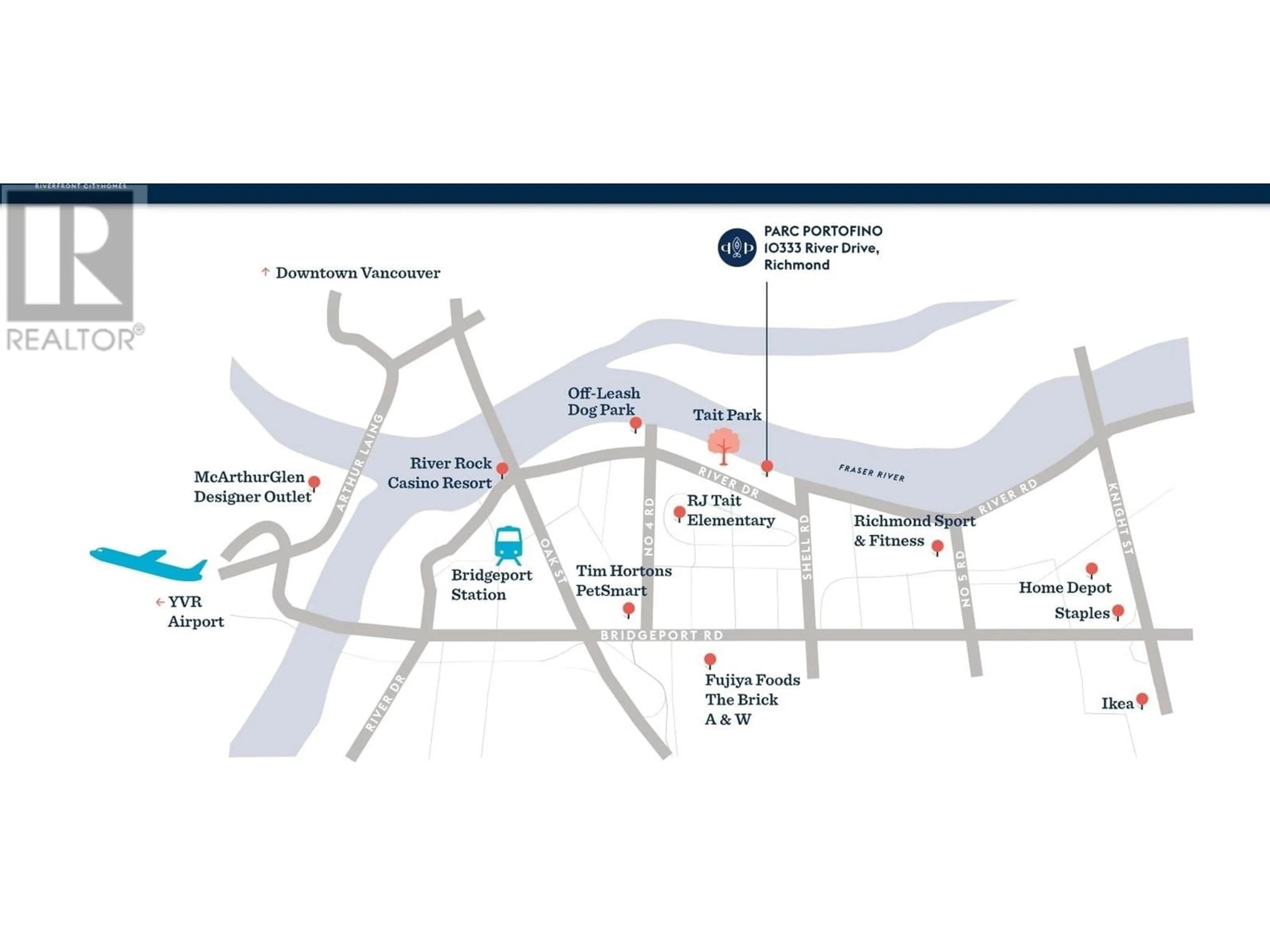 Picture of a map for SL65 10333 RIVER DRIVE, Richmond British Columbia V6X1Z2