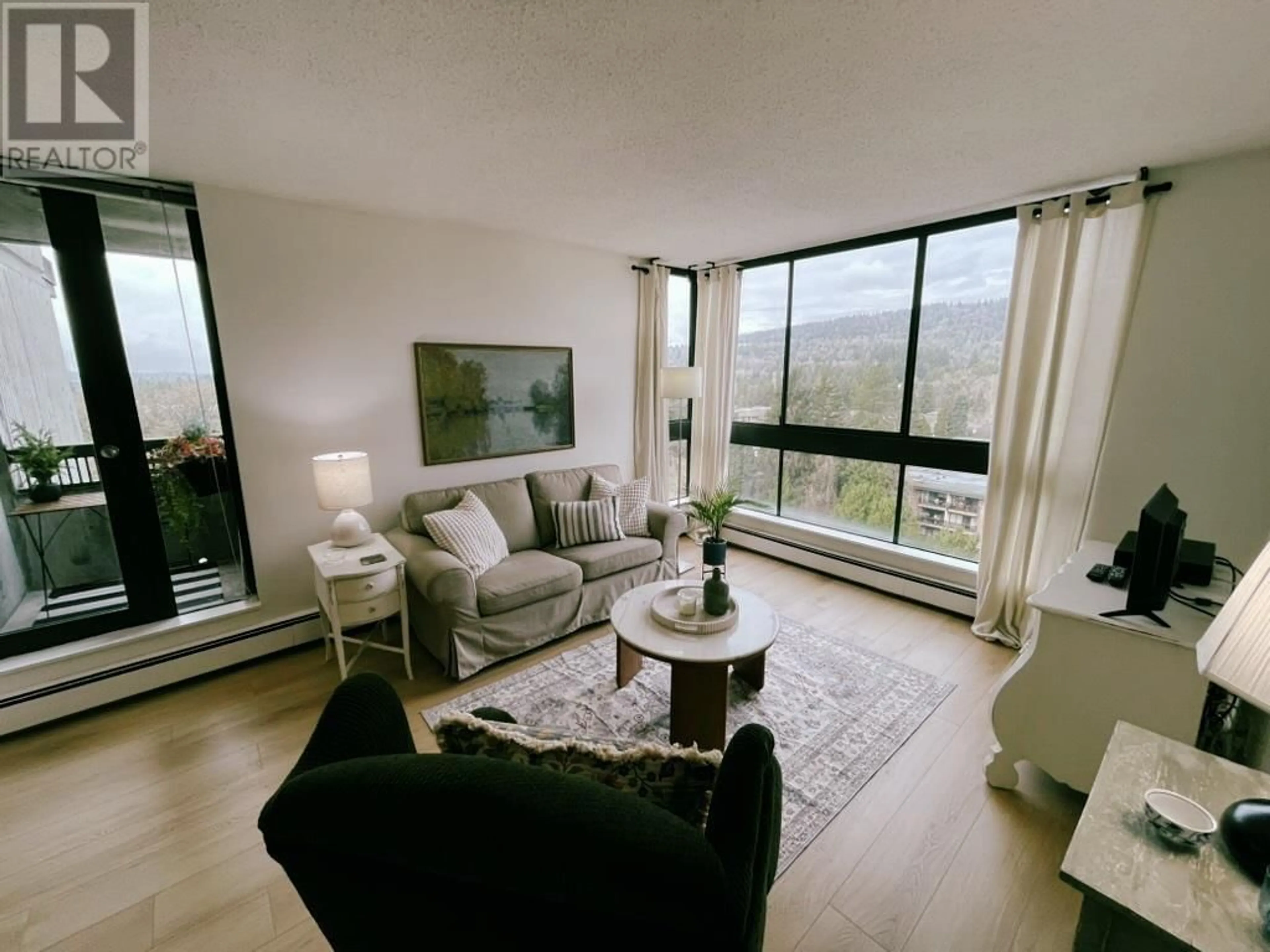 Living room, wood floors for 1205 9280 SALISH COURT, Burnaby British Columbia V3J7J8