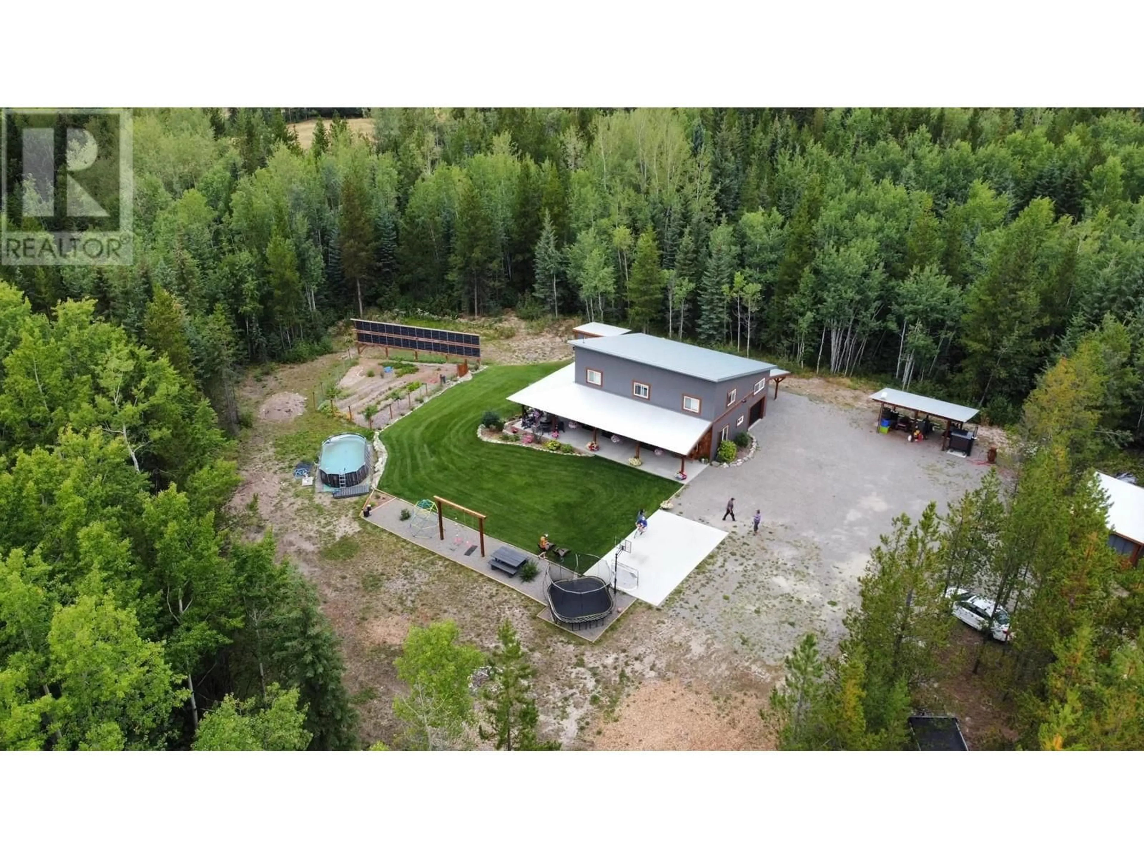 A pic from outside/outdoor area/front of a property/back of a property/a pic from drone, unknown for 14900 LANGSTON ROAD, Vanderhoof British Columbia V0J3A0