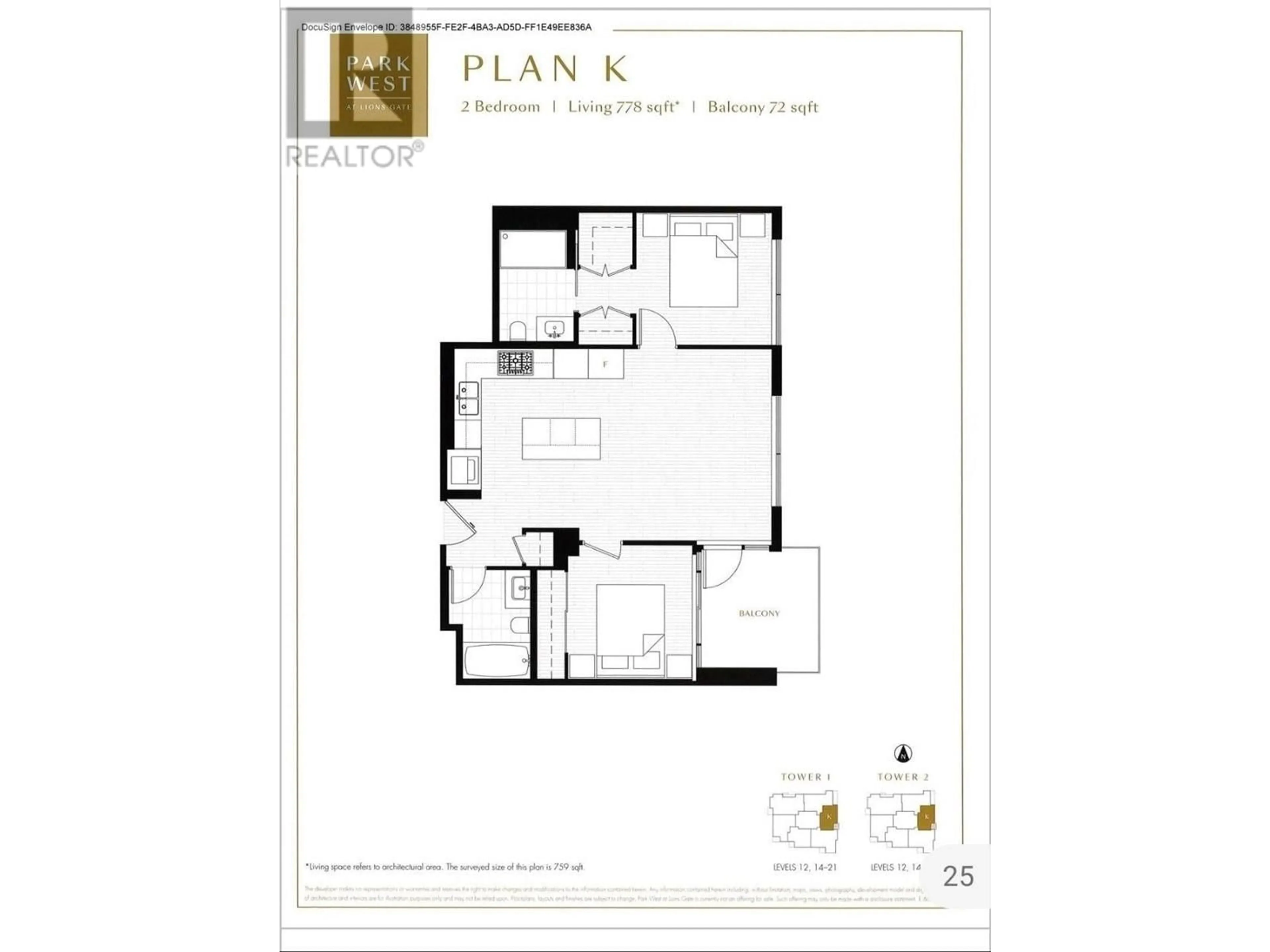 Floor plan for 1702 1632 LIONS GATE LANE, North Vancouver British Columbia V7P0E2