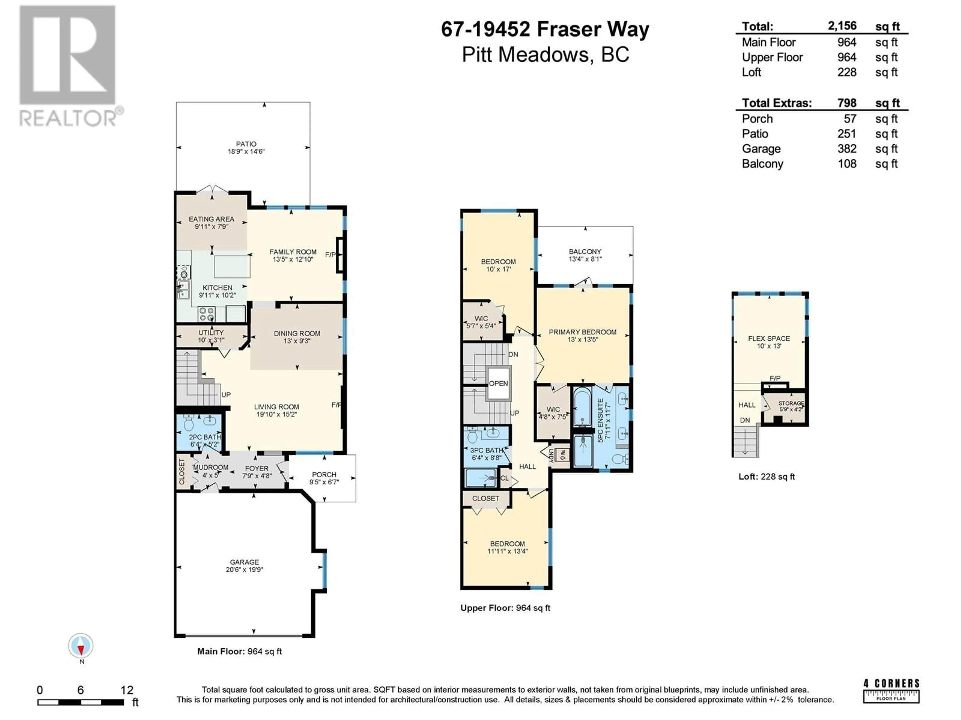 Floor plan for 67 19452 FRASER WAY, Pitt Meadows British Columbia V3Y0A3