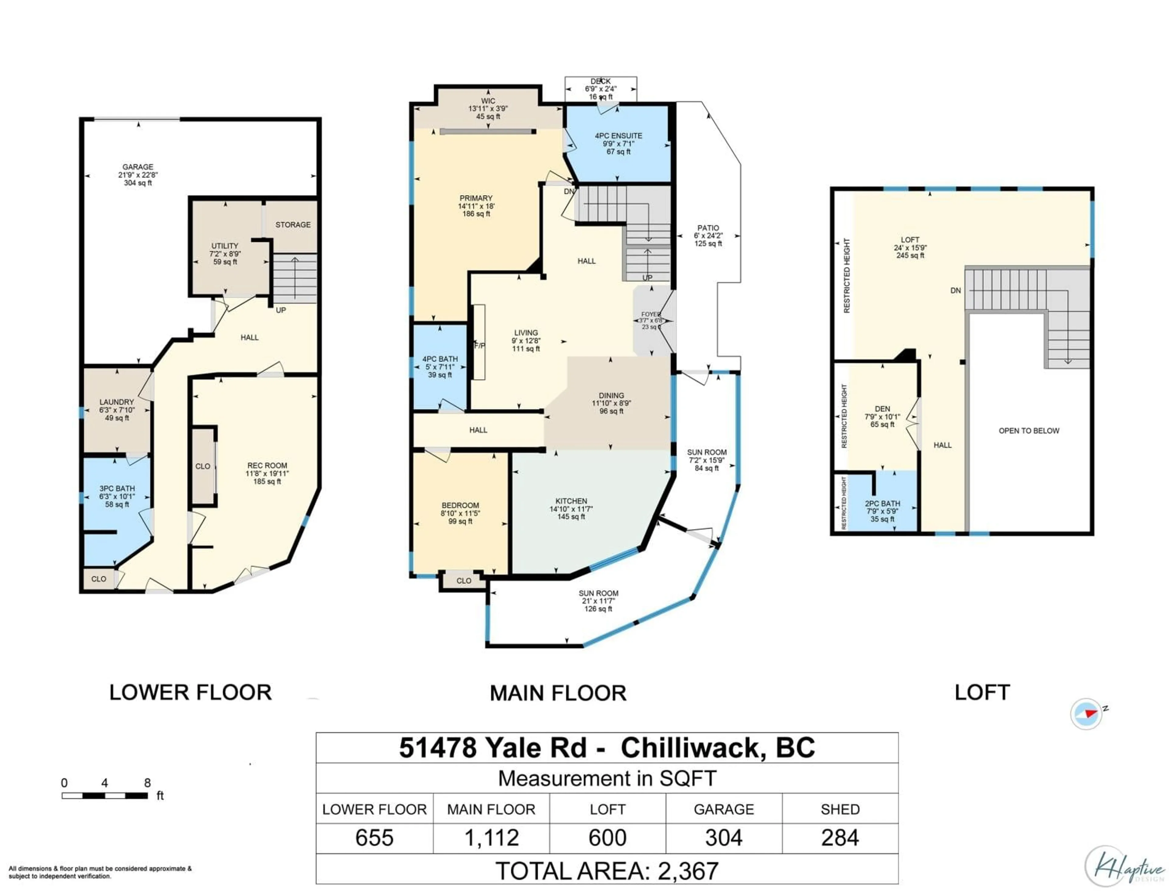 Floor plan for 51478 YALE ROAD, Rosedale British Columbia V0X1X1