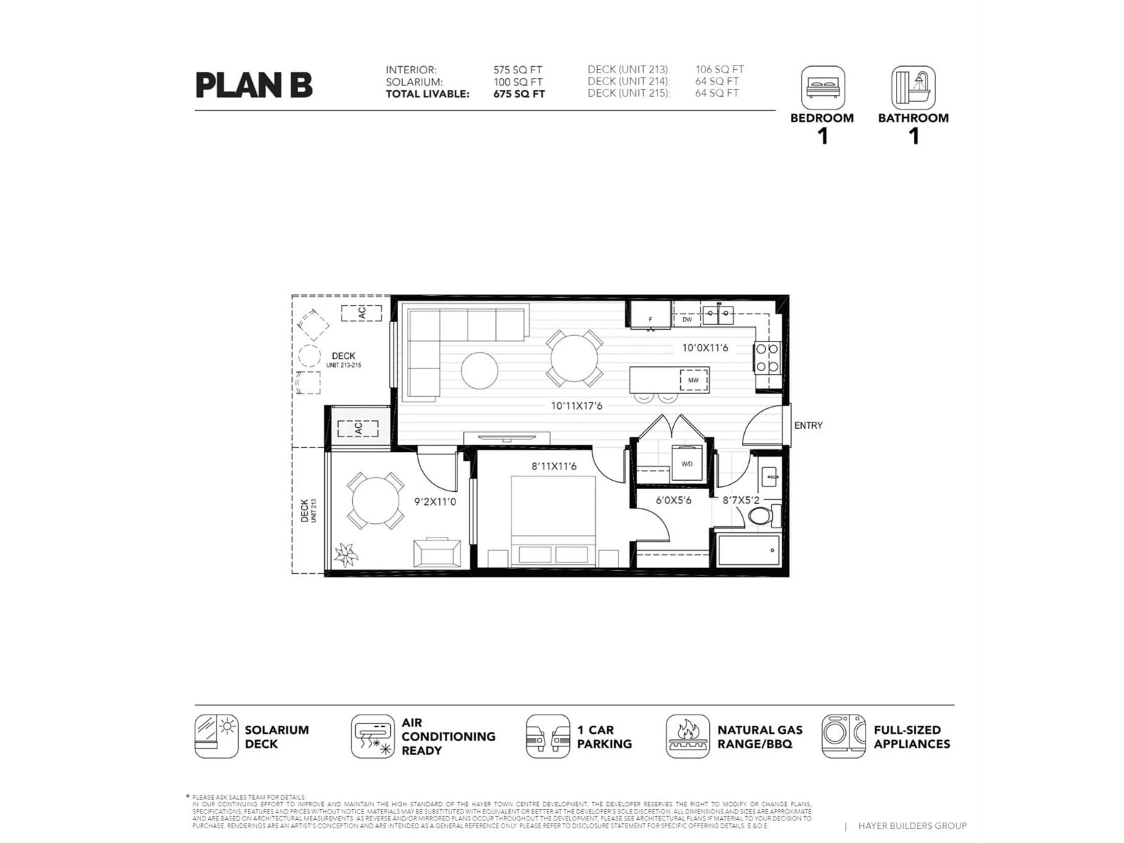 Floor plan for 221 19976 76 AVENUE, Langley British Columbia V0V0V0