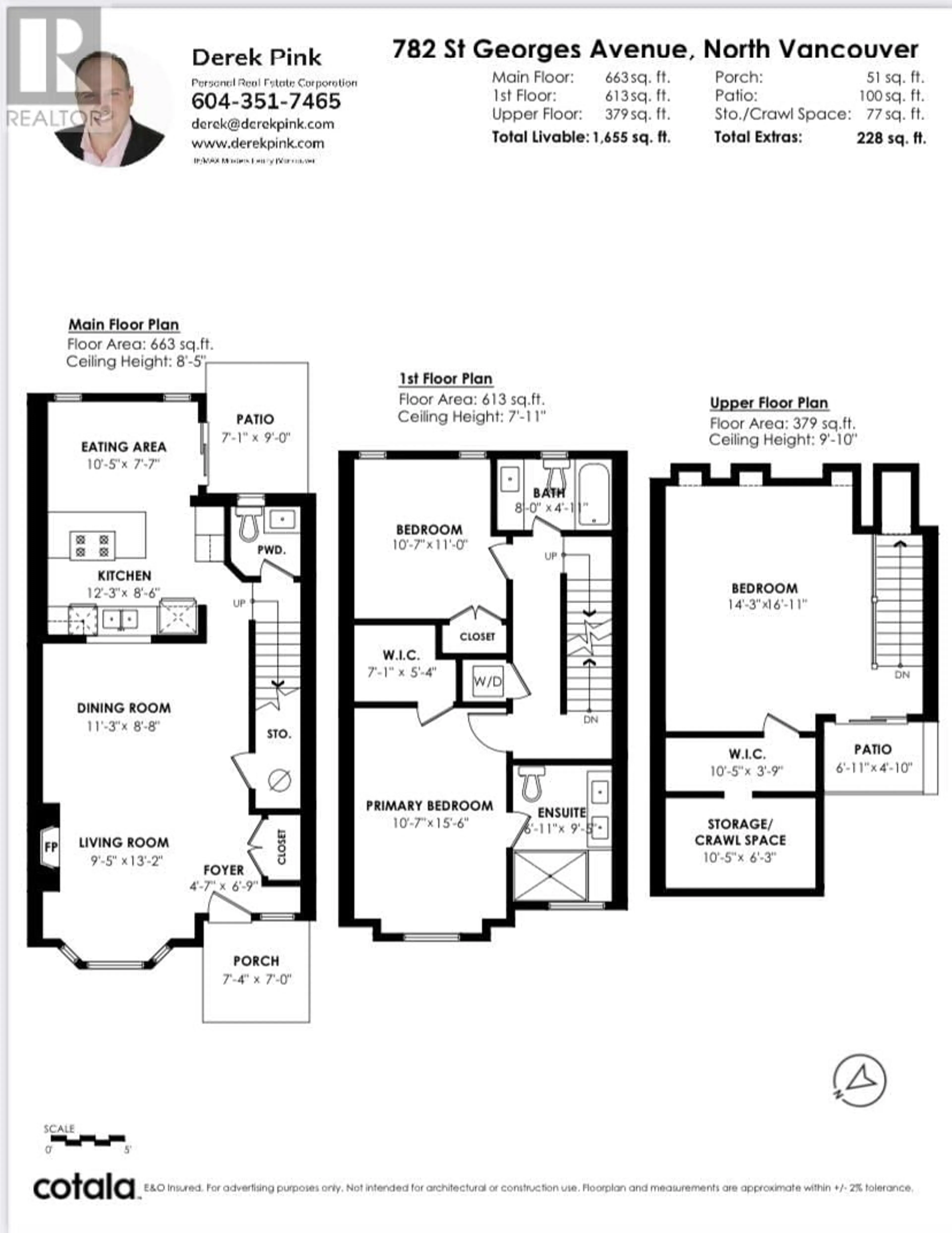 Floor plan for 782 ST. GEORGES AVENUE, North Vancouver British Columbia V7L4T1