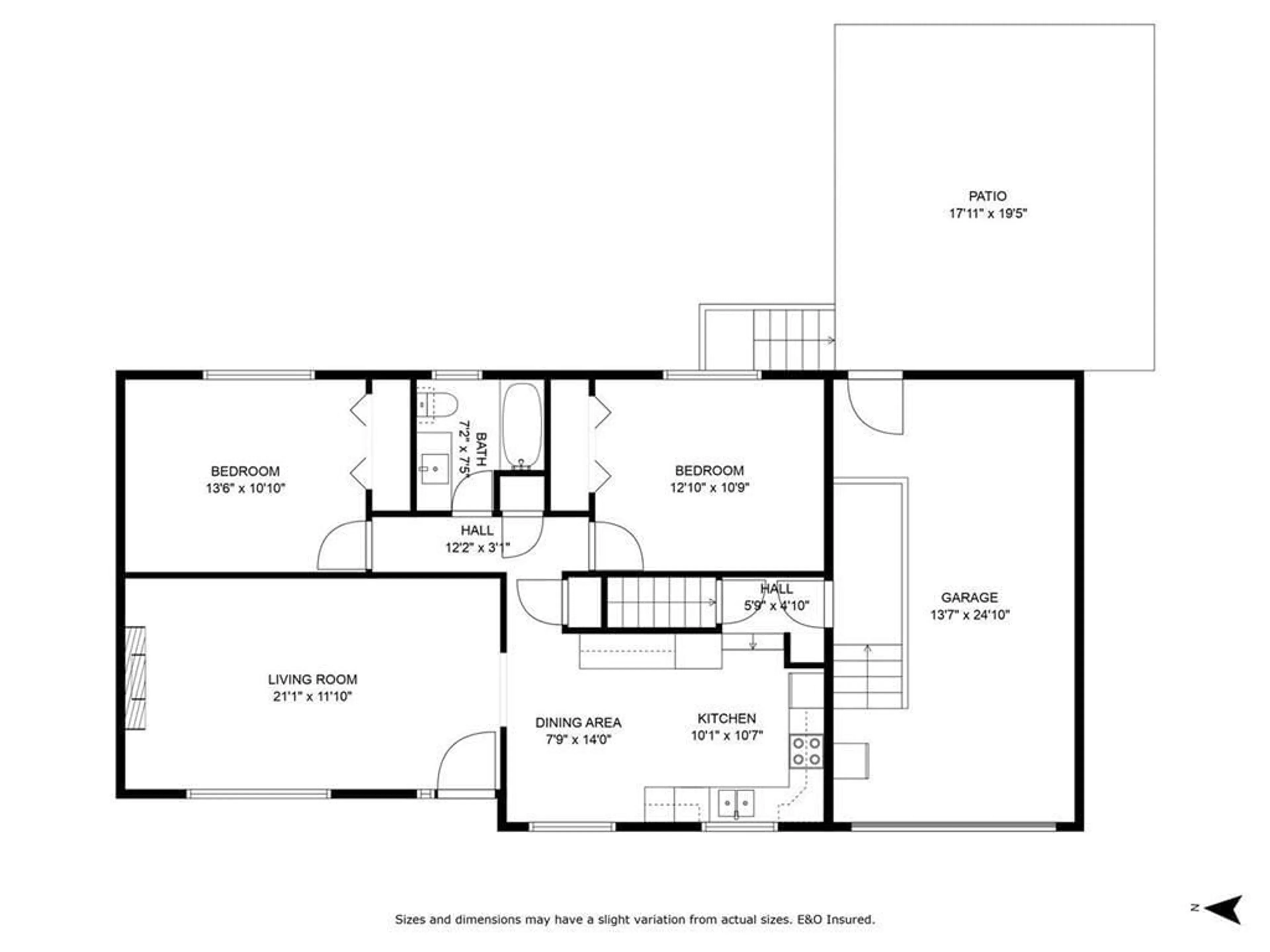 Floor plan for 6970 CENTENNIAL DRIVE, Sardis British Columbia V2R1J7