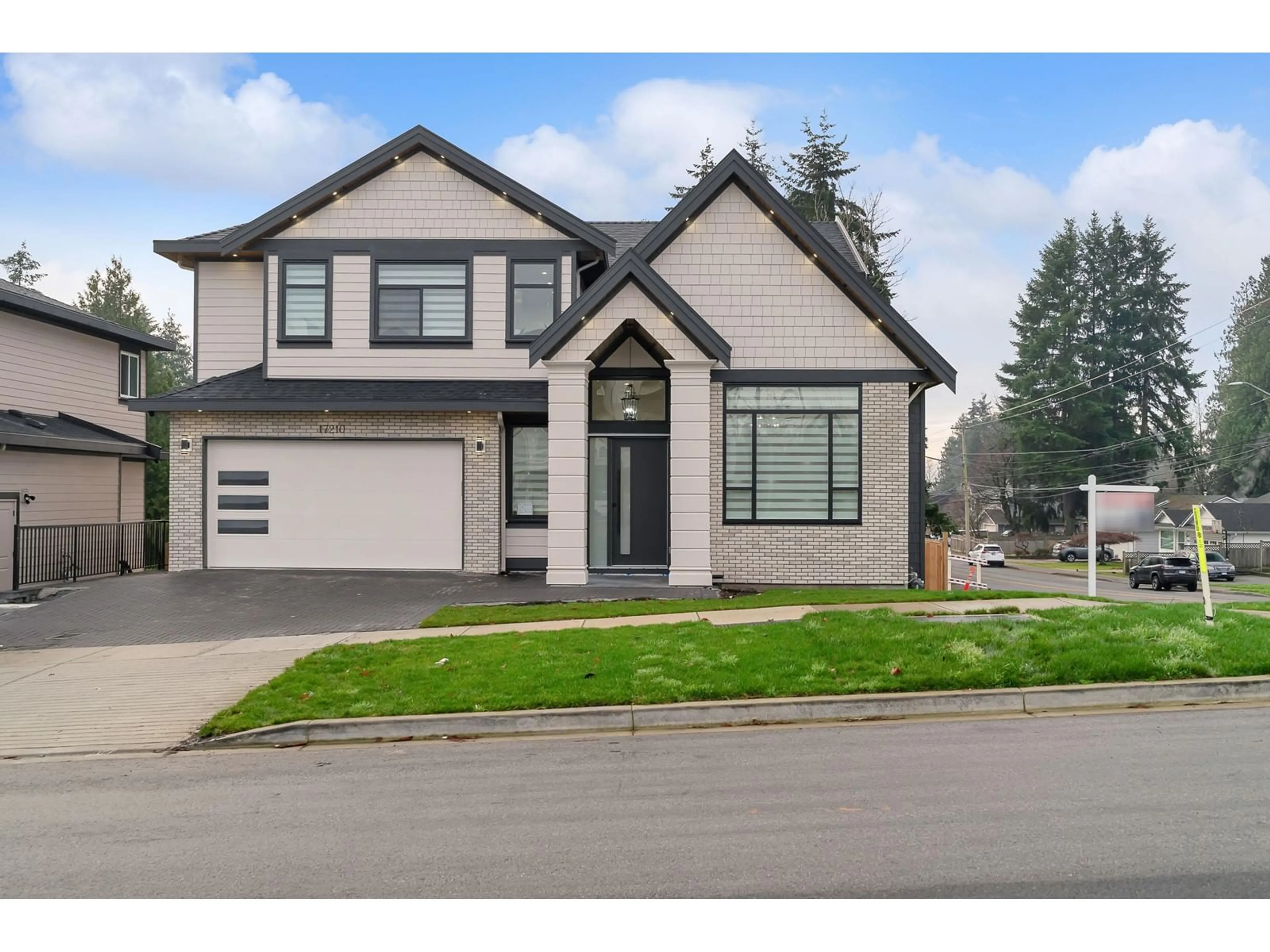 Home with vinyl exterior material, street for 17210 59 AVENUE, Surrey British Columbia V3S8T7