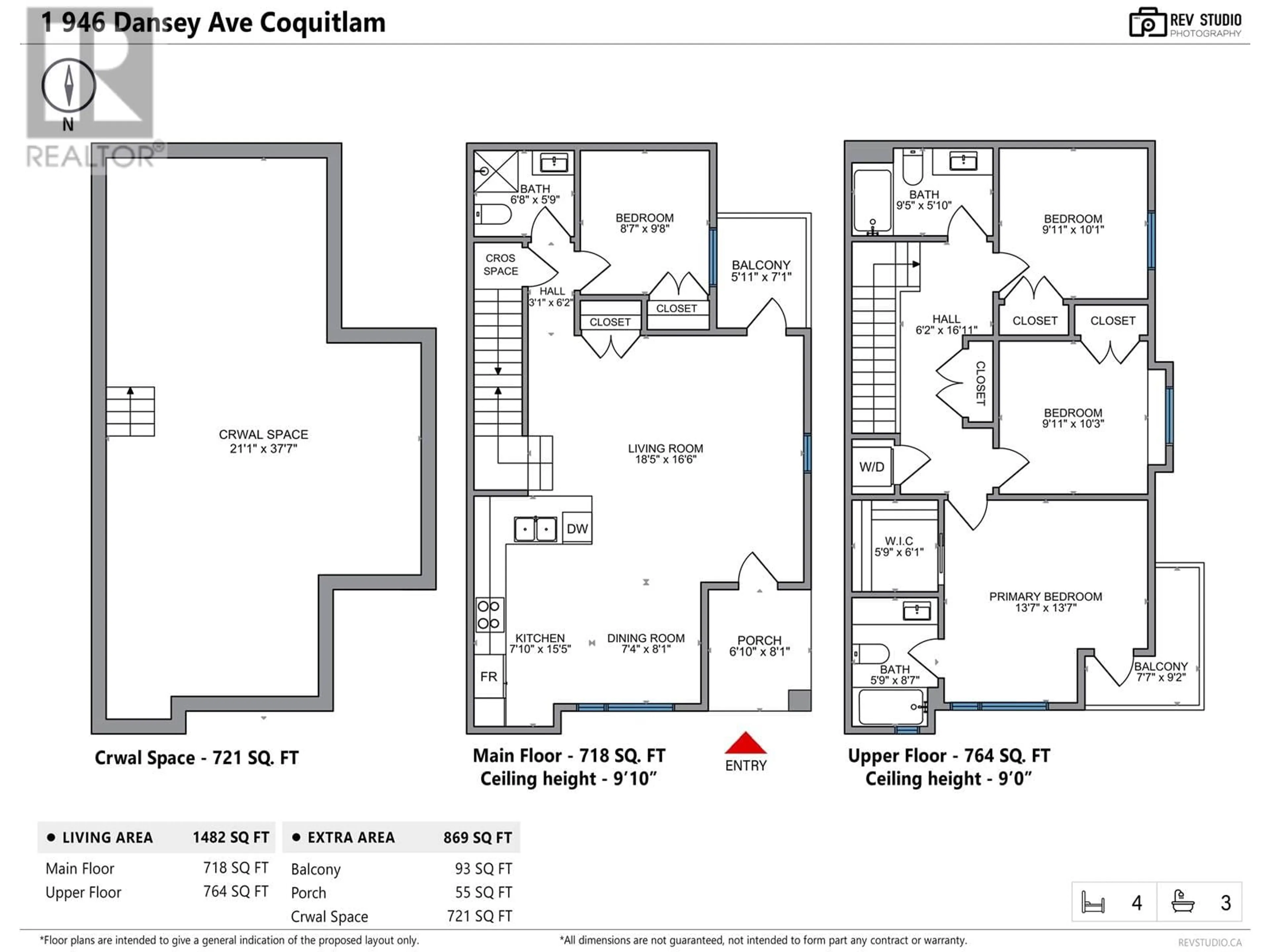 Floor plan for 1-946 DANSEY AVENUE, Coquitlam British Columbia V3K3G7