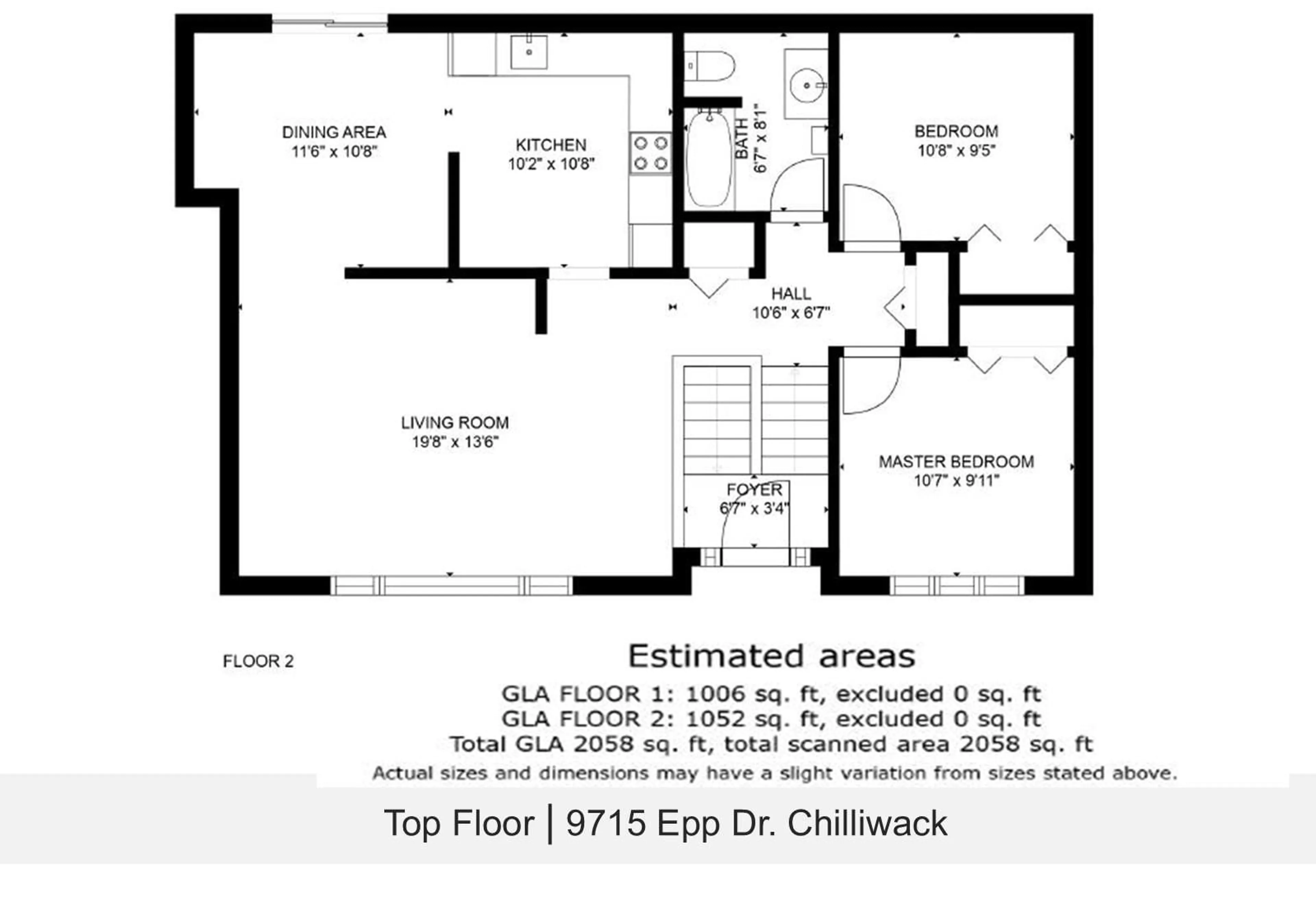 Floor plan for 9715 EPP DRIVE, Chilliwack British Columbia V2P6N7