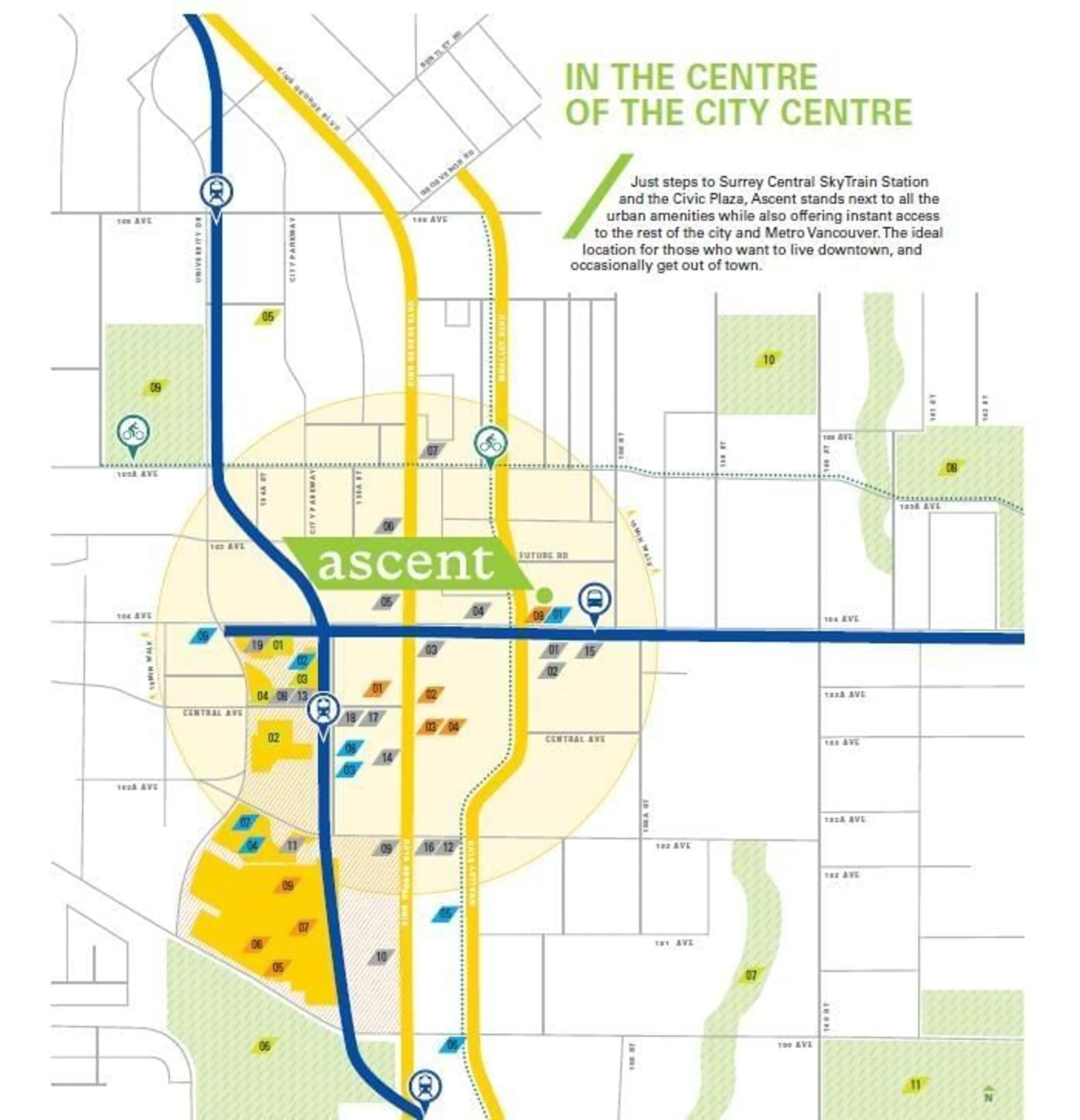 Picture of a map for 2901 10428 WHALLEY BOULEVARD, Surrey British Columbia V3T1W6