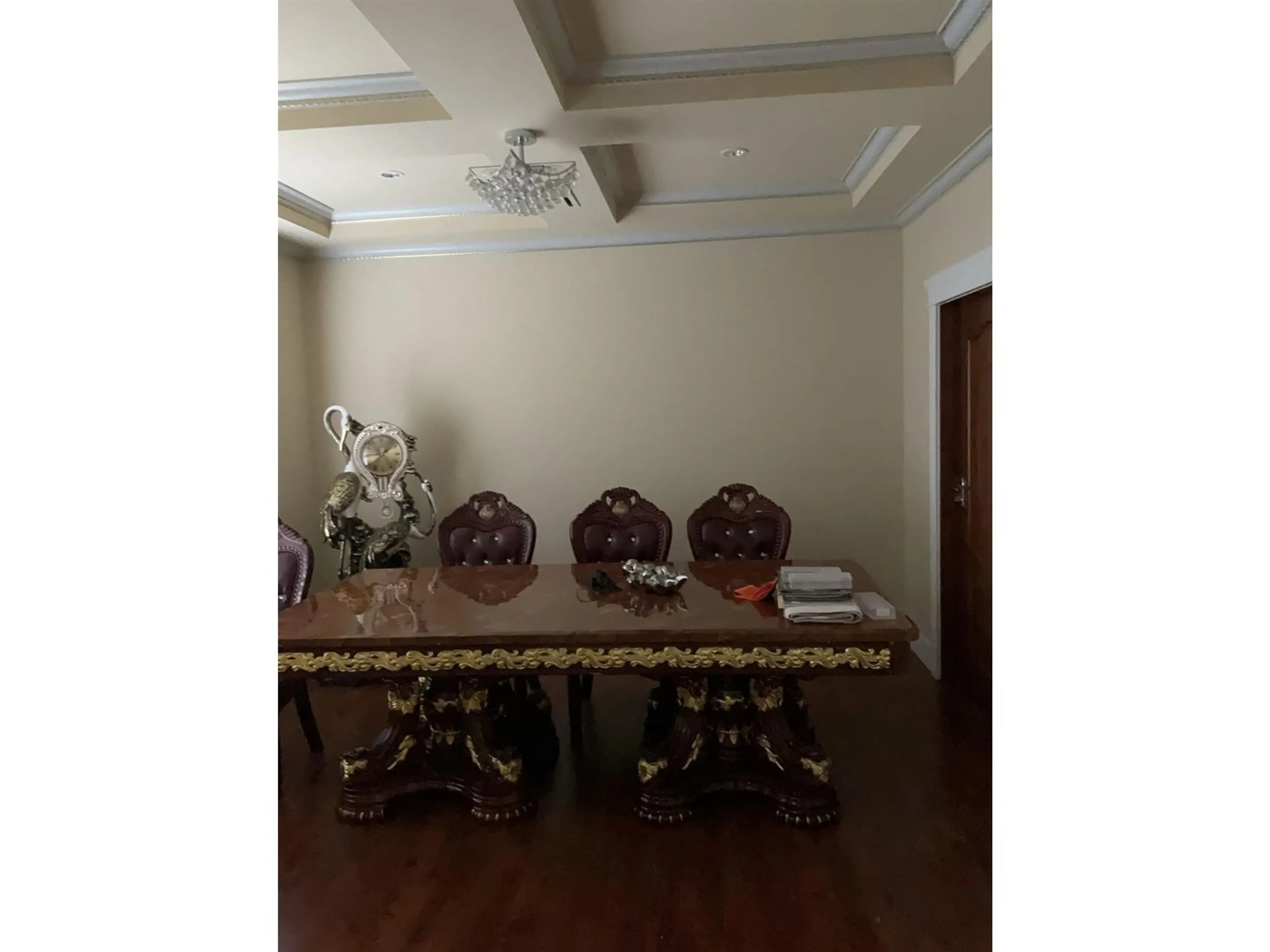 Dining room, wood/laminate floor for 8473 171 STREET, Surrey British Columbia V4N0B1