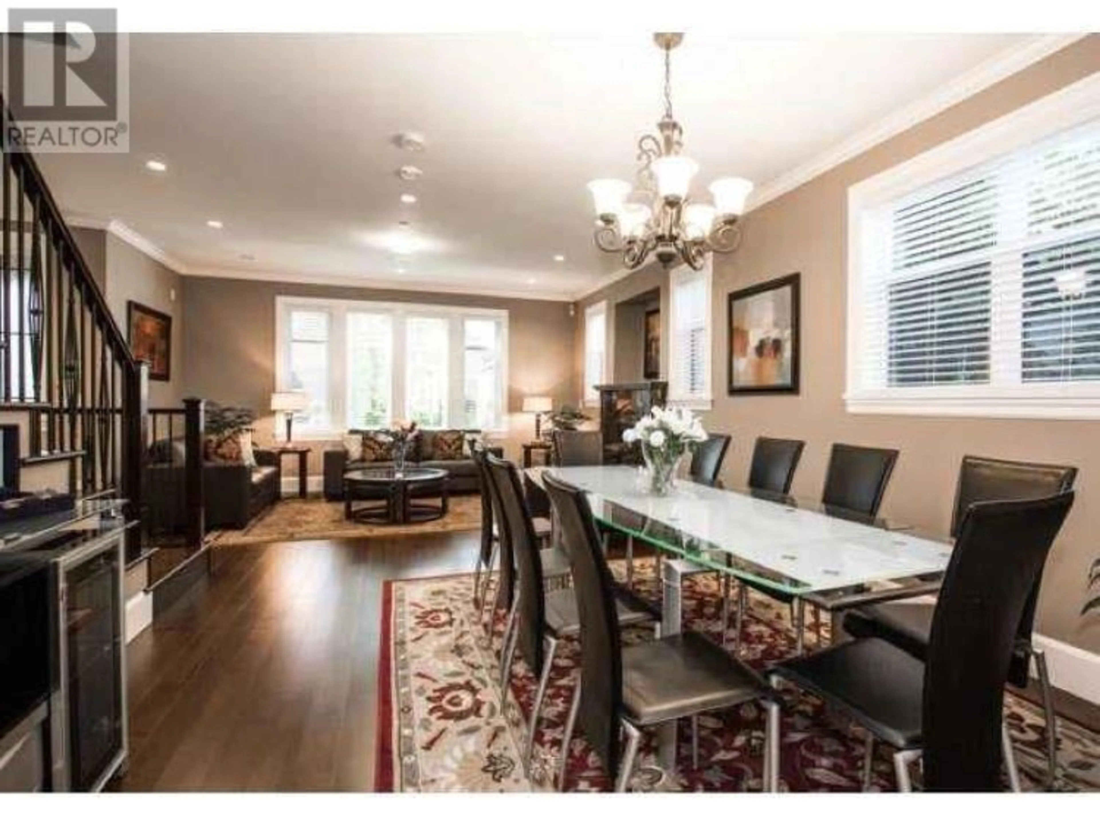 Dining room, wood/laminate floor for 3455 W 10TH AVENUE, Vancouver British Columbia V6R2E7