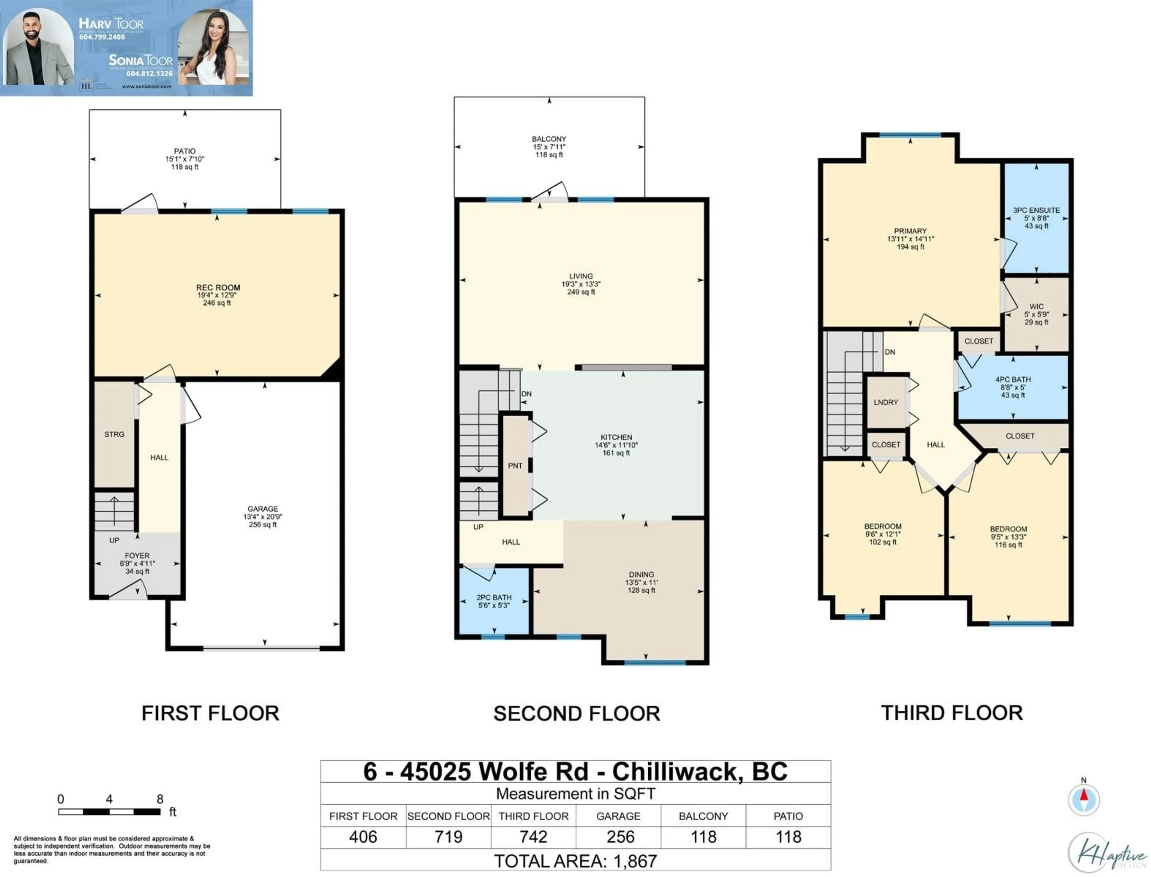 Floor plan for 6 45025 WOLFE ROAD, Chilliwack British Columbia V2P7V9