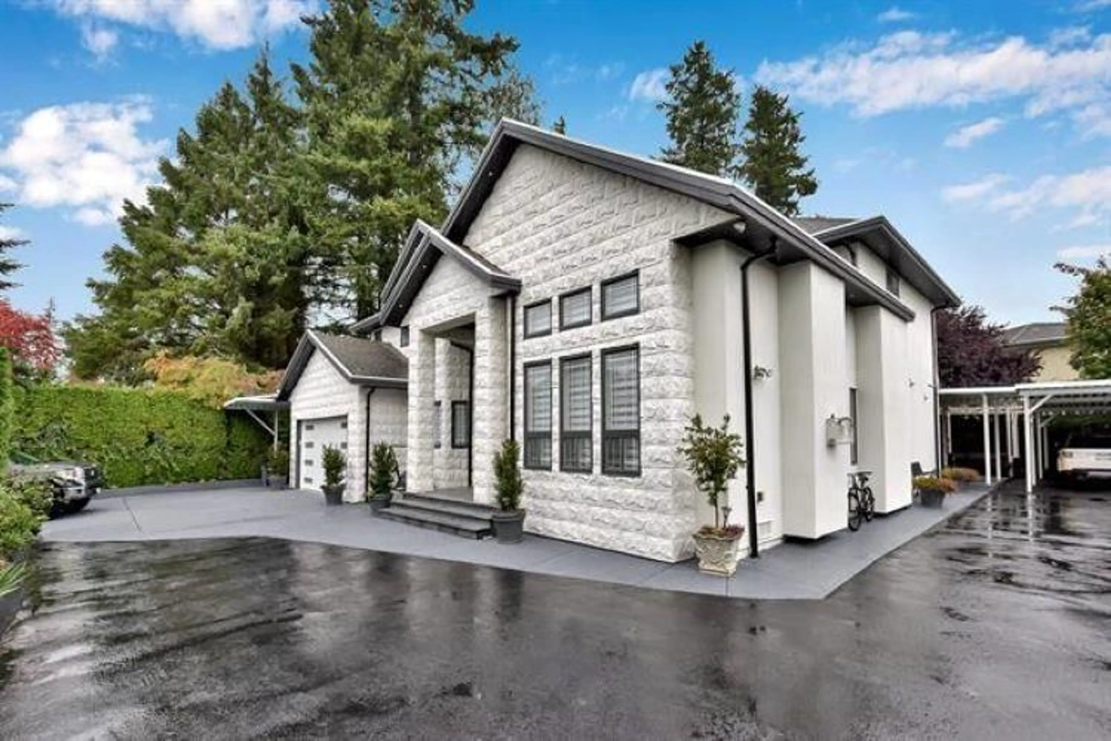 Home with vinyl exterior material, street for 6168 126 STREET, Surrey British Columbia V3X1V6