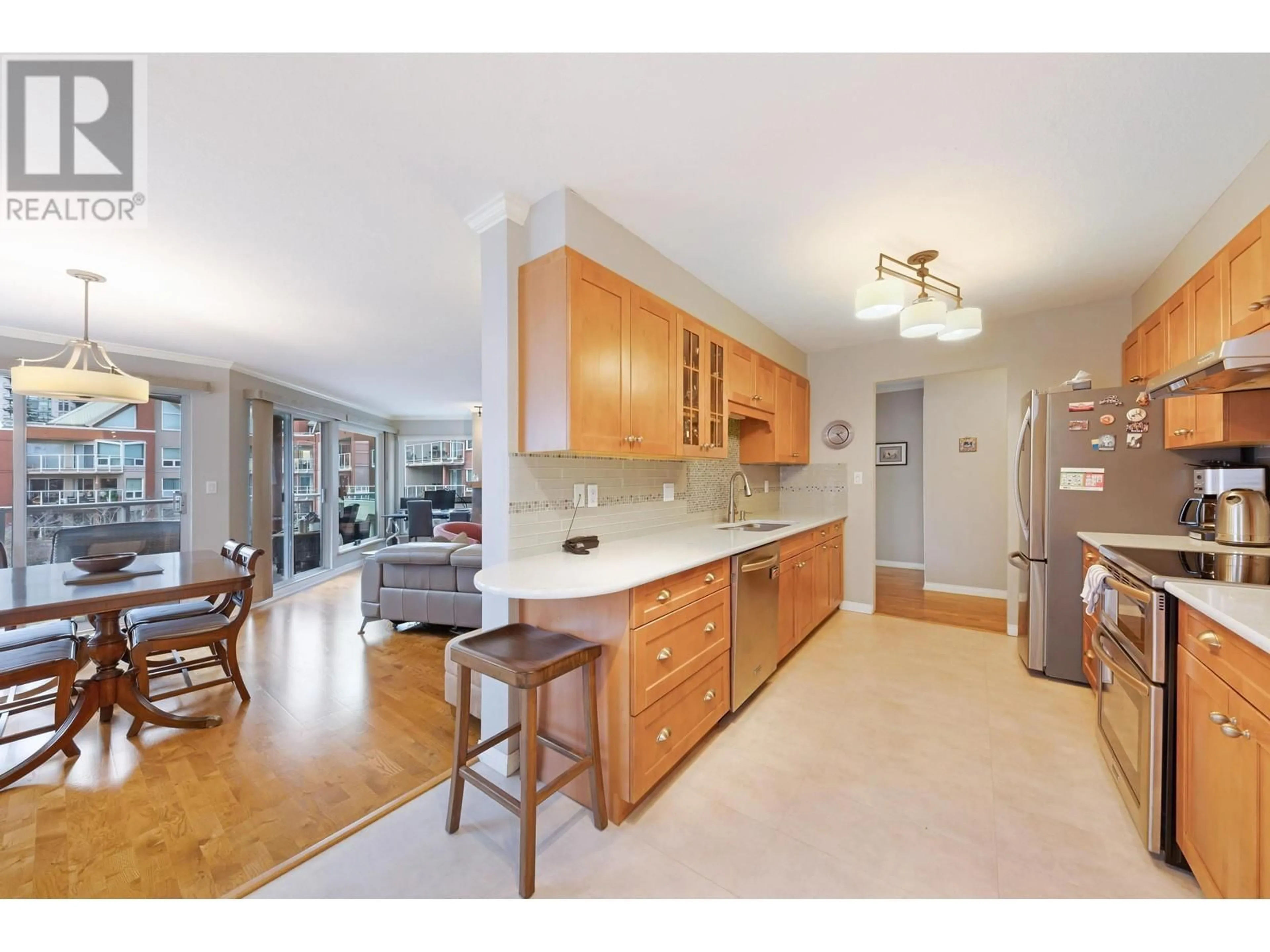 Open concept kitchen, unknown for 308B 1210 QUAYSIDE DRIVE, New Westminster British Columbia V3M6H1