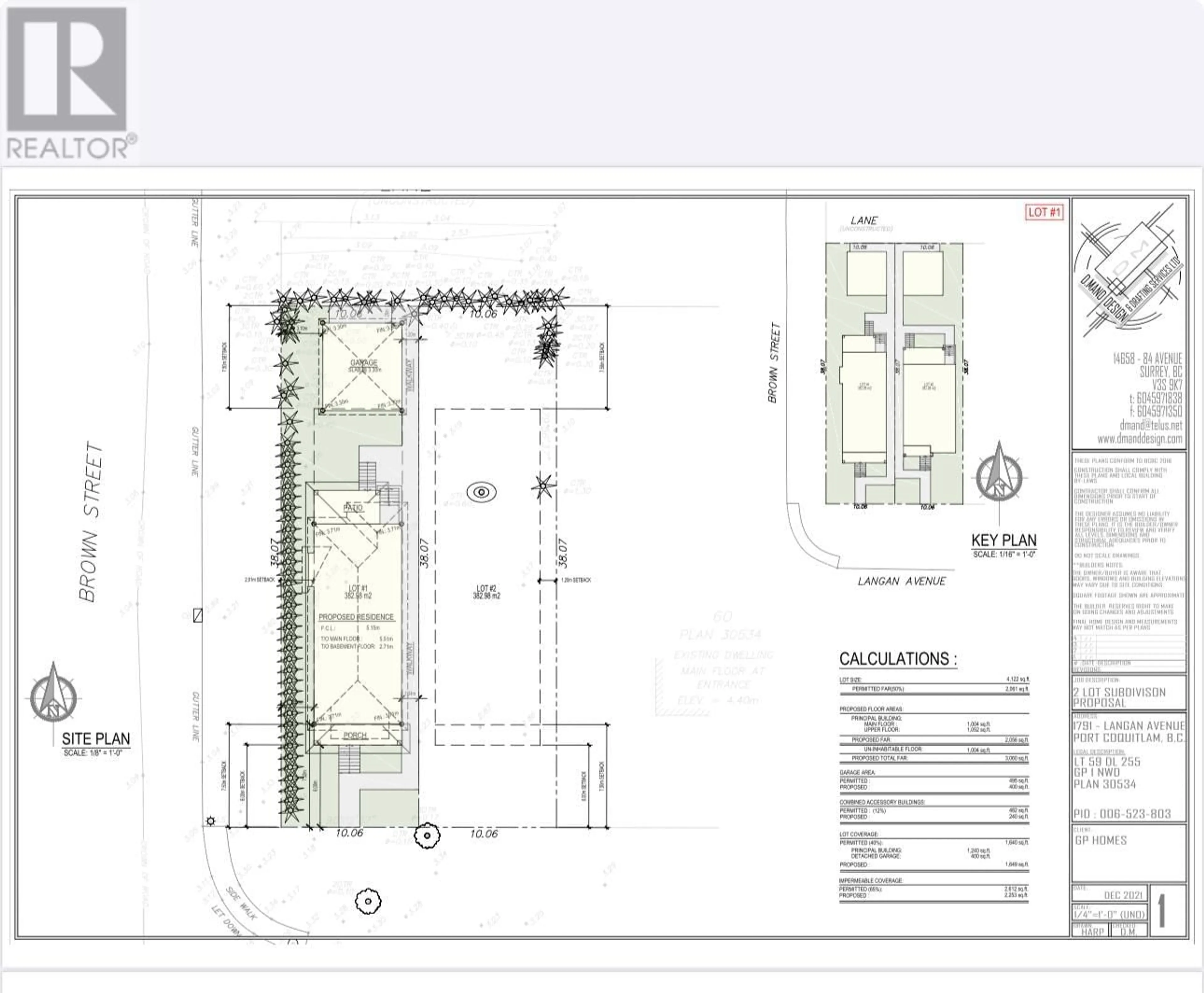 Floor plan for 1791 LANGAN AVENUE, Port Coquitlam British Columbia V3C1K8