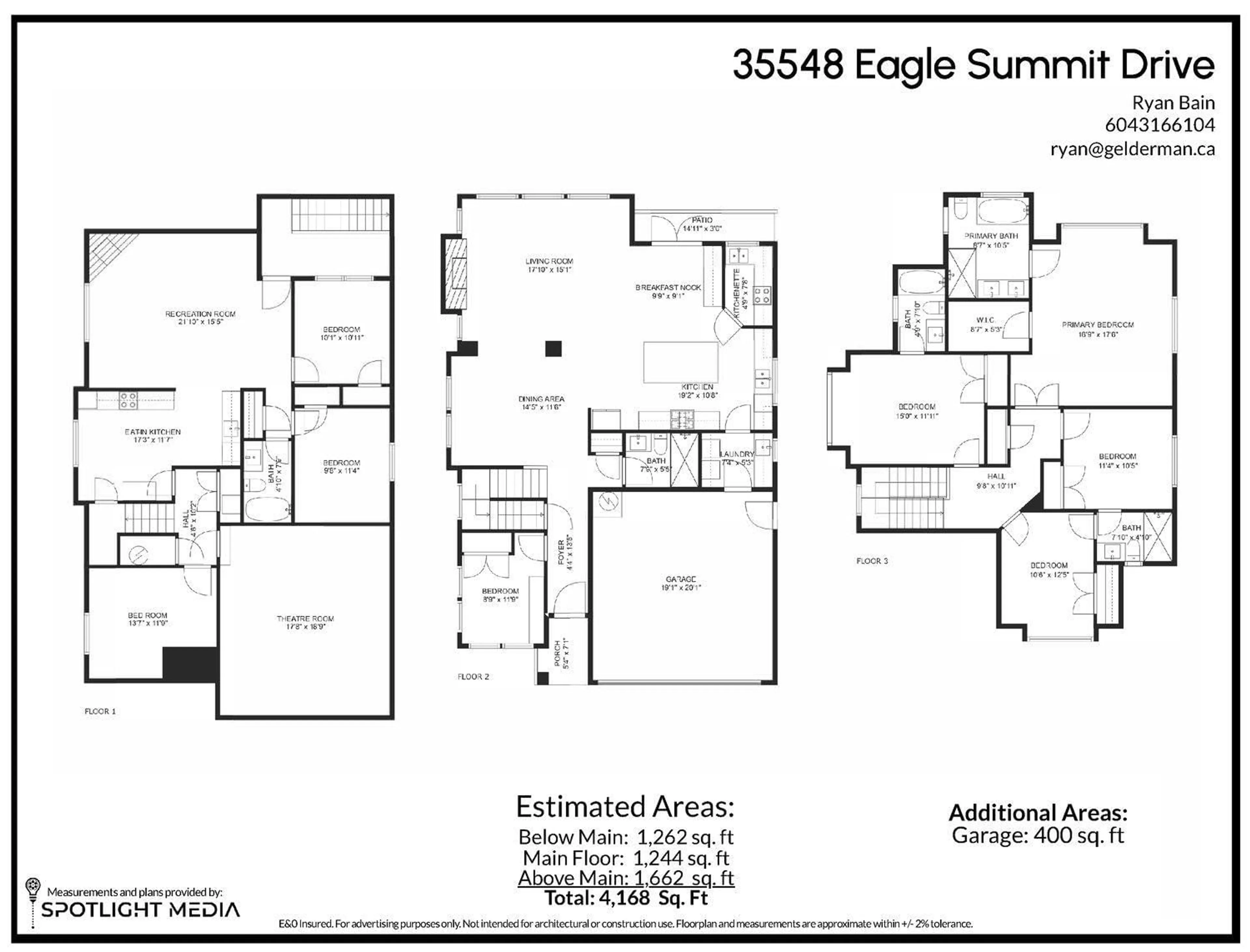 Floor plan for 35548 EAGLE SUMMIT DRIVE, Abbotsford British Columbia V3G0C4