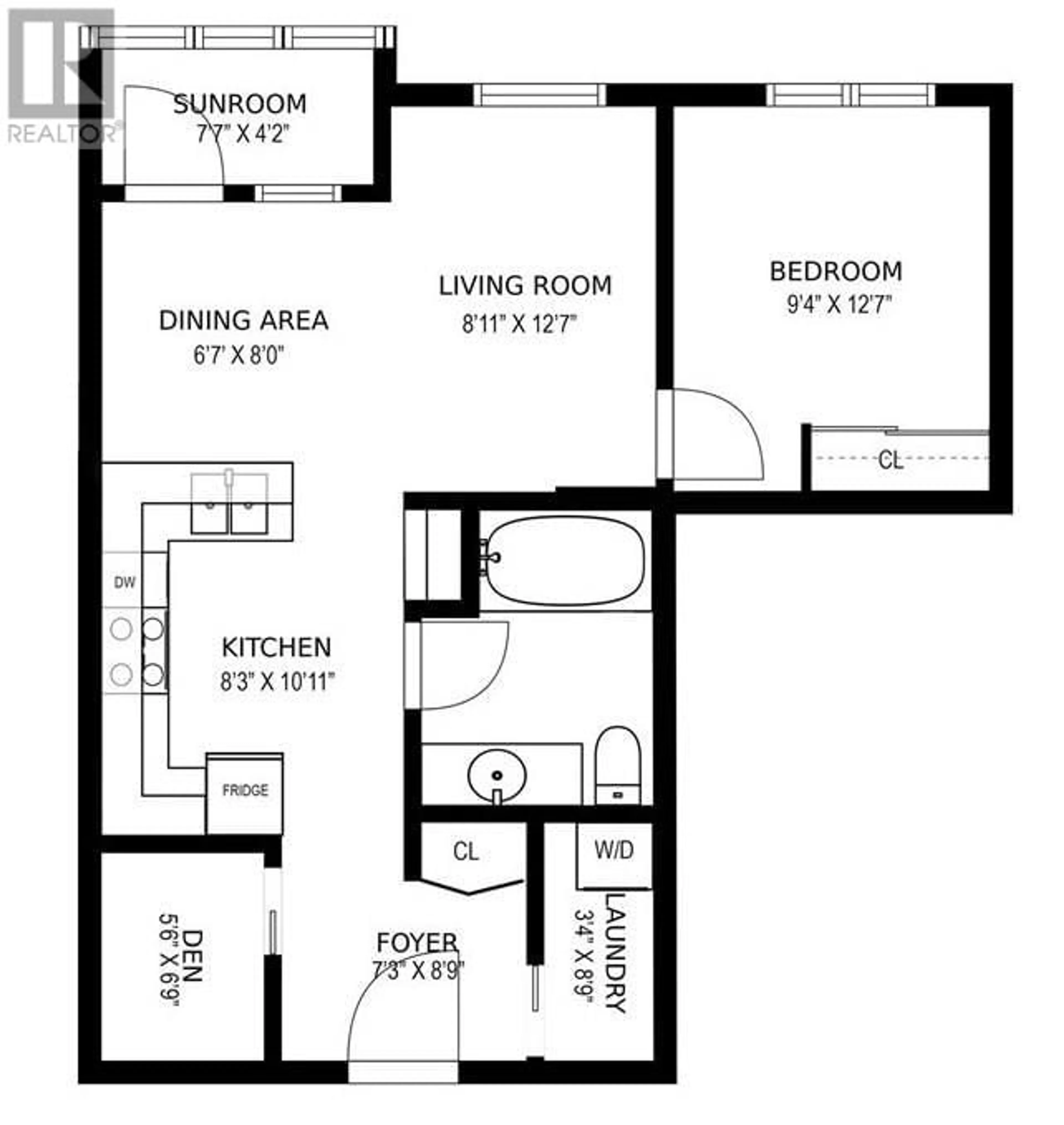 Floor plan for 213 2891 E HASTINGS STREET, Vancouver British Columbia V5K5J8