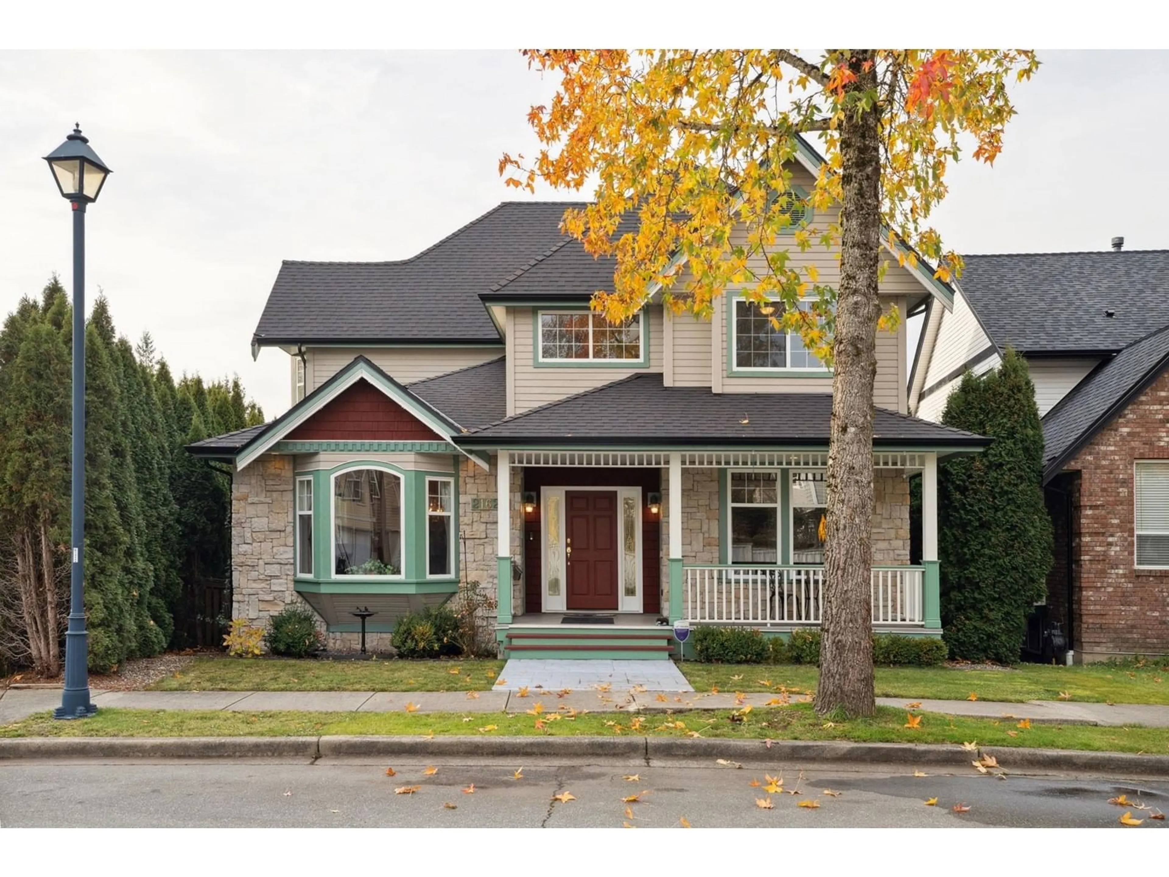 Home with brick exterior material, street for 21623 MURRAY'S CRESCENT, Langley British Columbia V3A8N2