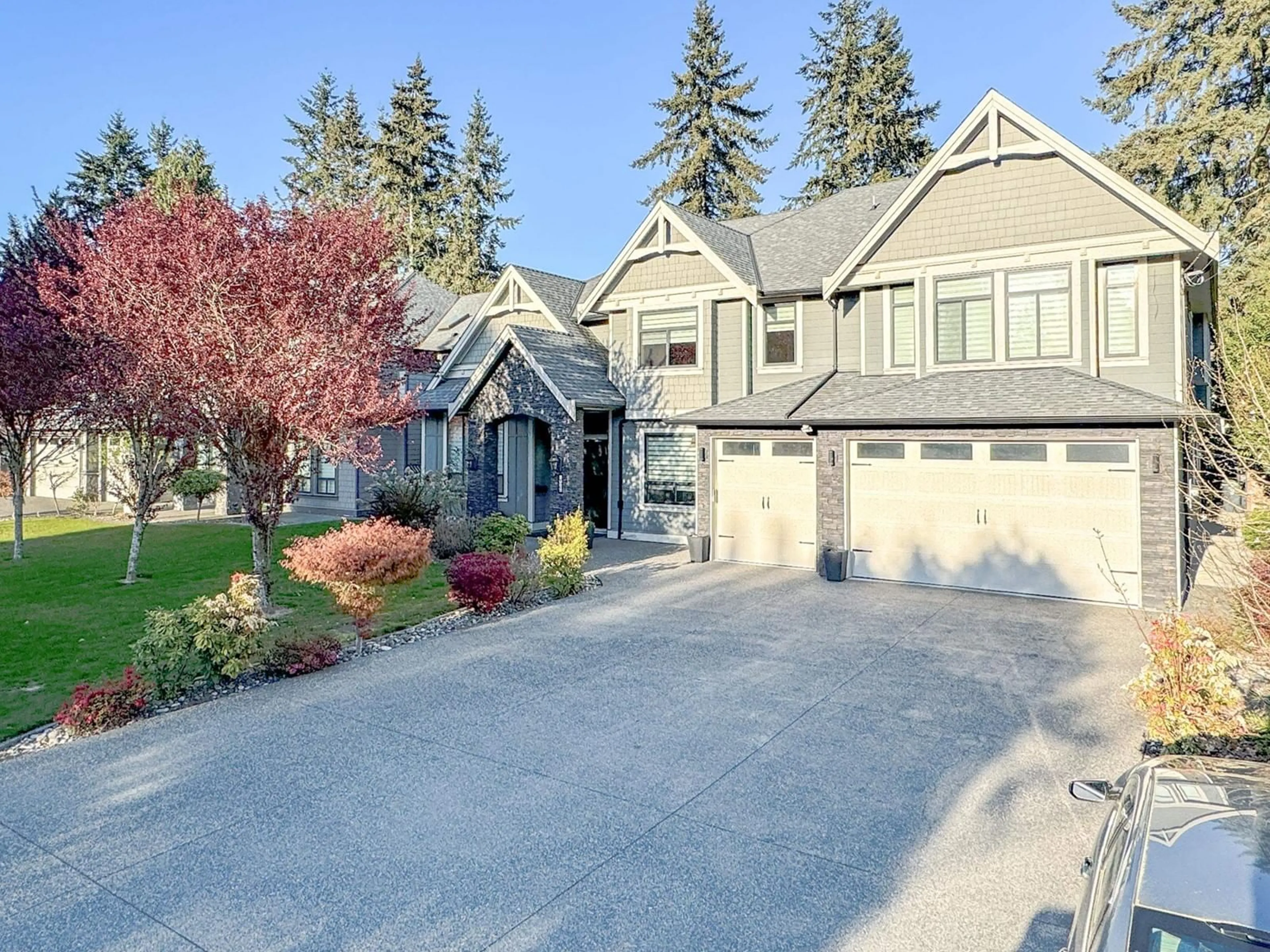 Home with vinyl exterior material, street for 3922 205A STREET, Langley British Columbia V3A2A3