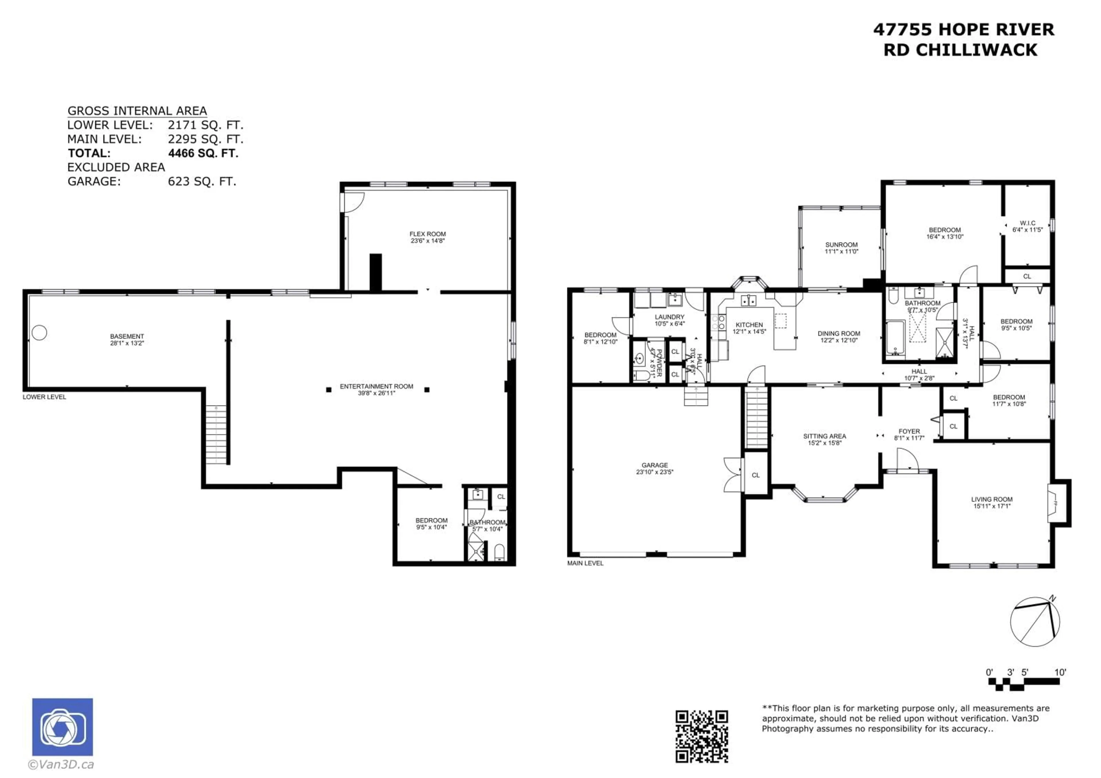 Floor plan for 47755 HOPE RIVER ROAD, Chilliwack British Columbia V4Z0B7