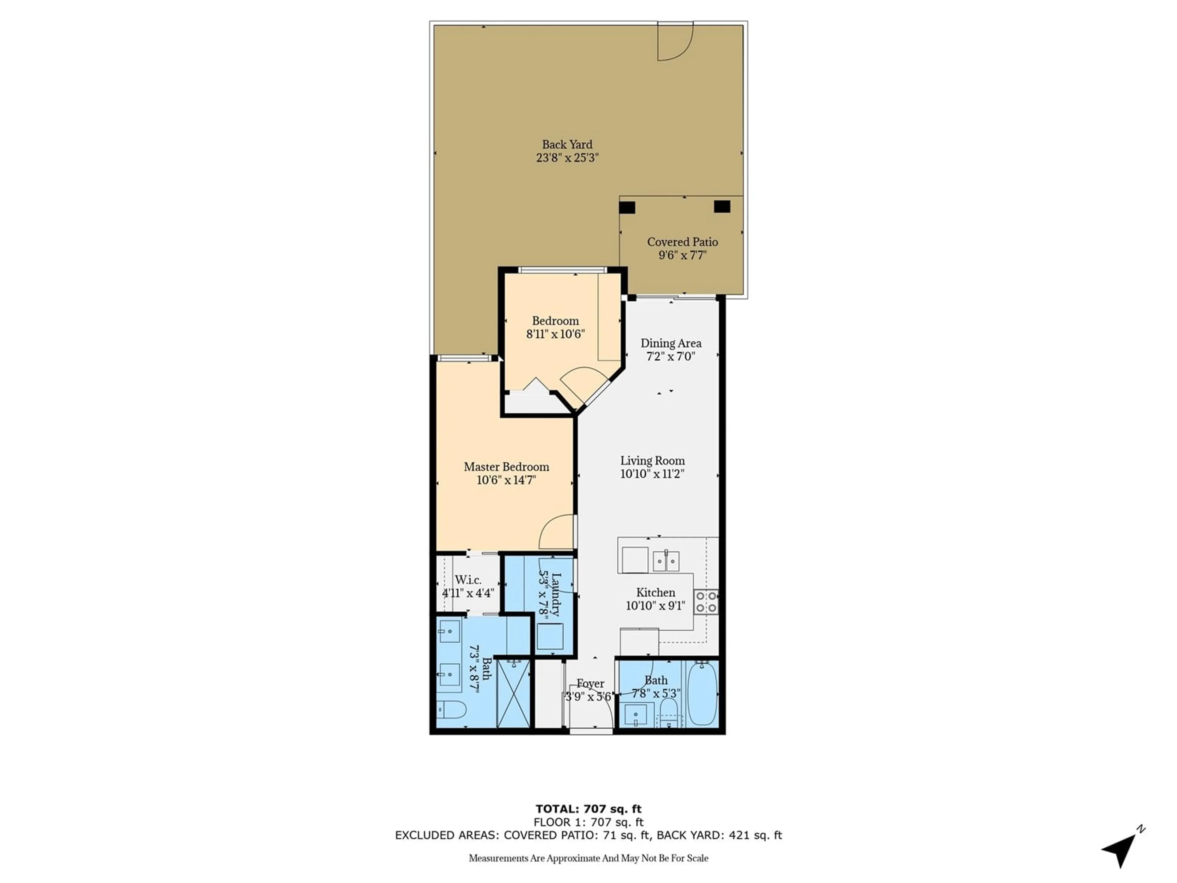 Floor plan for 116 20696 EASTLEIGH CRESCENT, Langley British Columbia V3A0M3