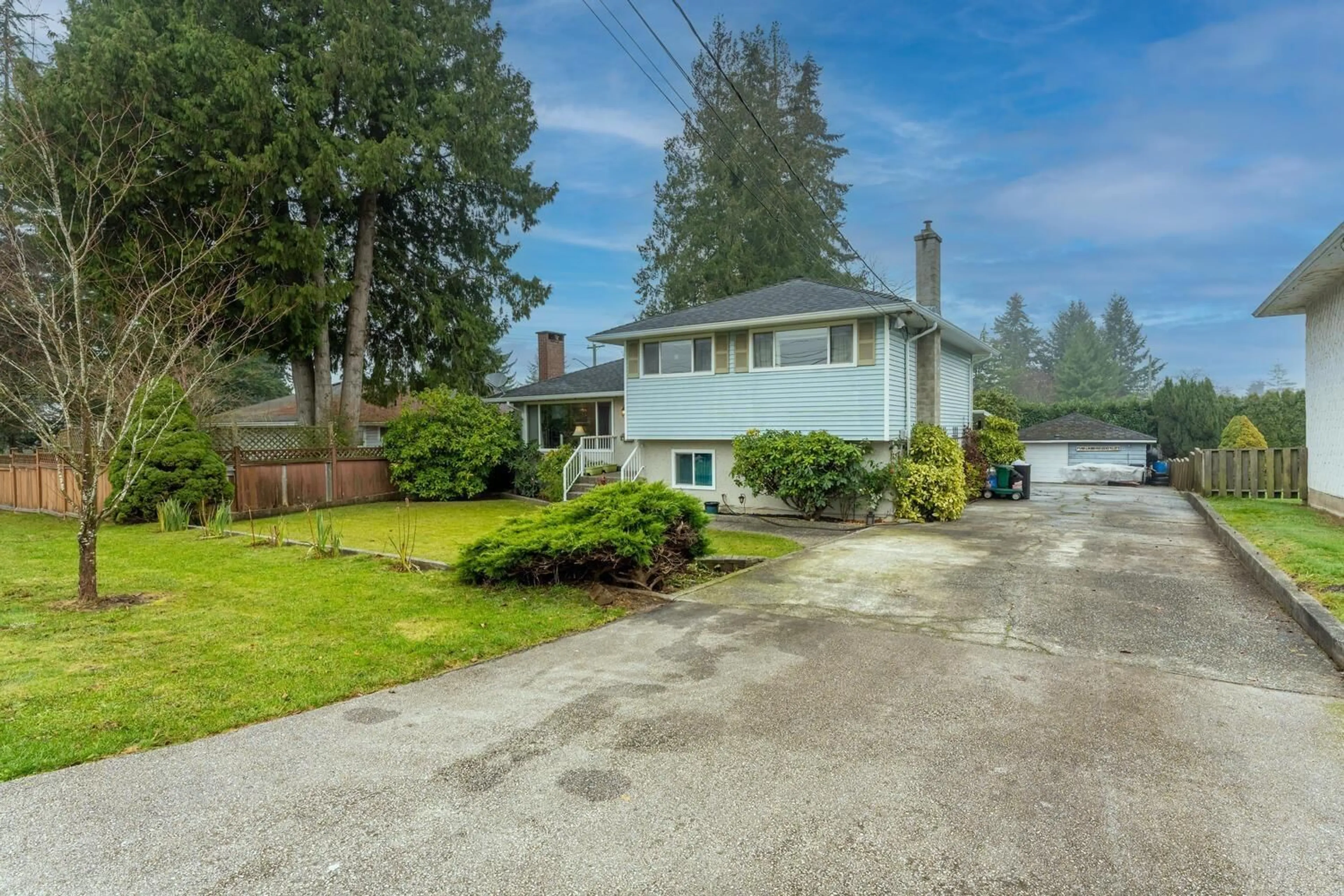 A pic from outside/outdoor area/front of a property/back of a property/a pic from drone, street for 11423 94 AVENUE, Delta British Columbia V4C3R3