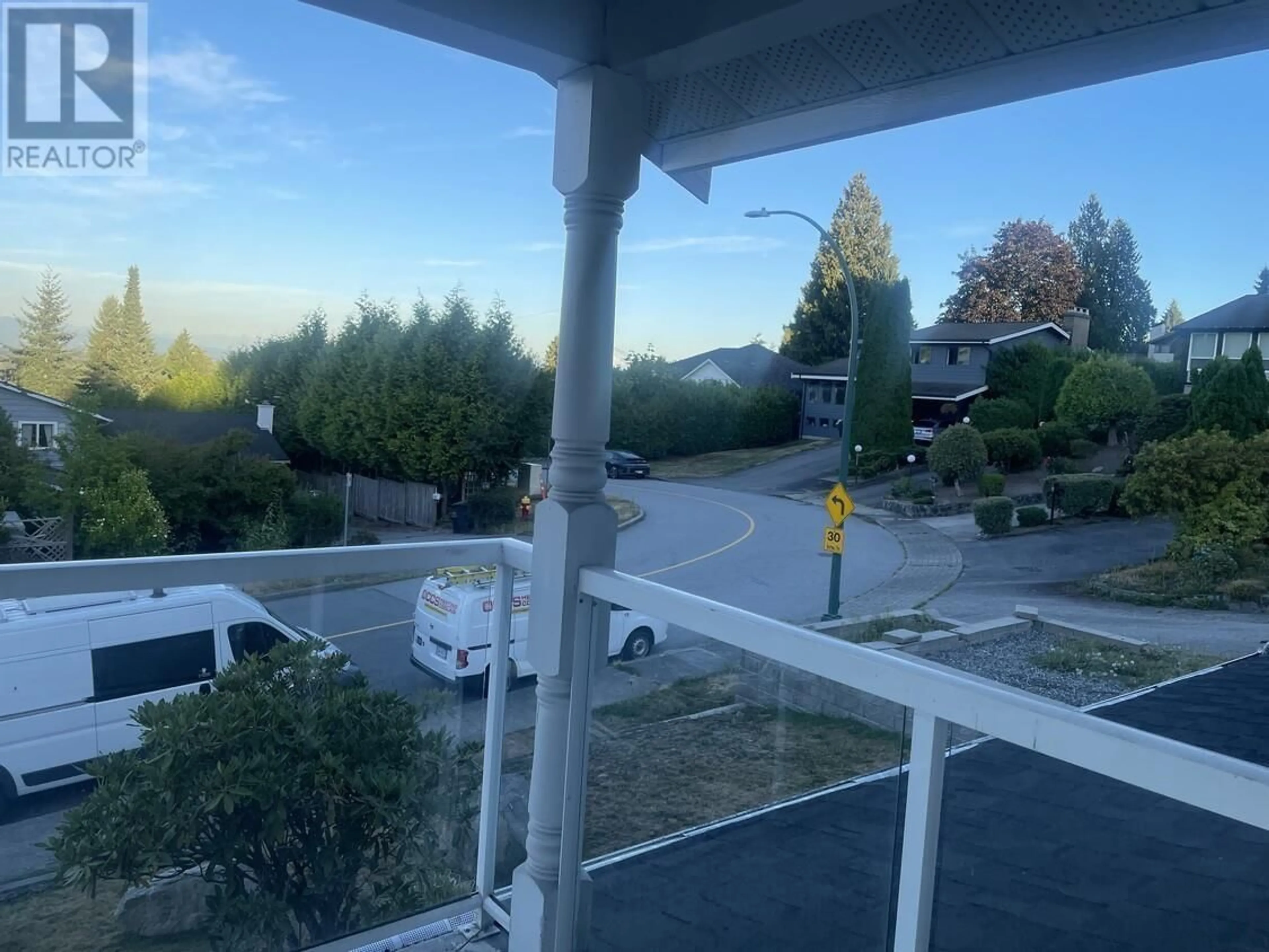 A pic from outside/outdoor area/front of a property/back of a property/a pic from drone, mountain view for 1014 DORY STREET, Coquitlam British Columbia V3C4L2