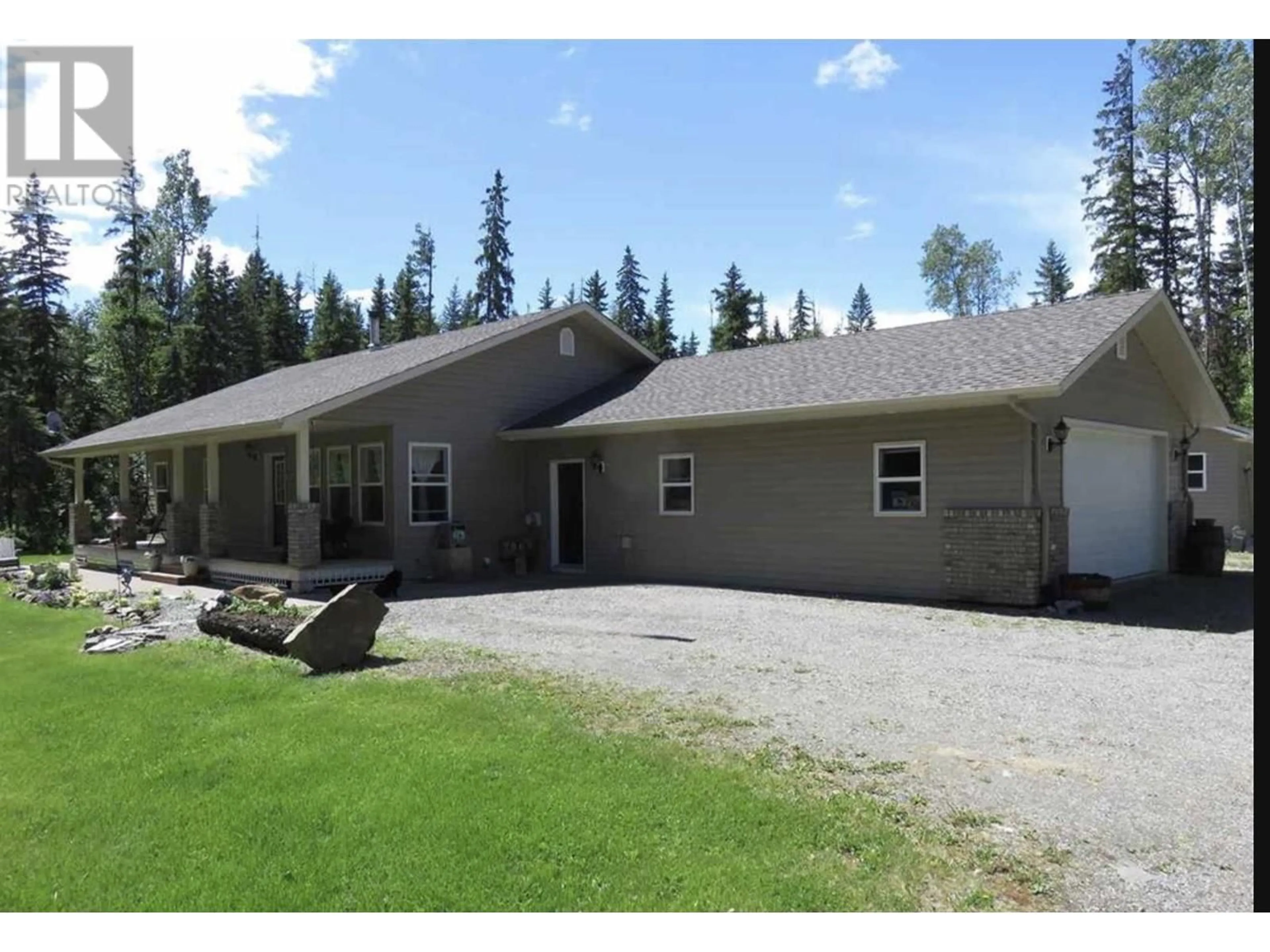 A pic from outside/outdoor area/front of a property/back of a property/a pic from drone, unknown for 7065 WANSA ROAD, Prince George British Columbia V2N6E4