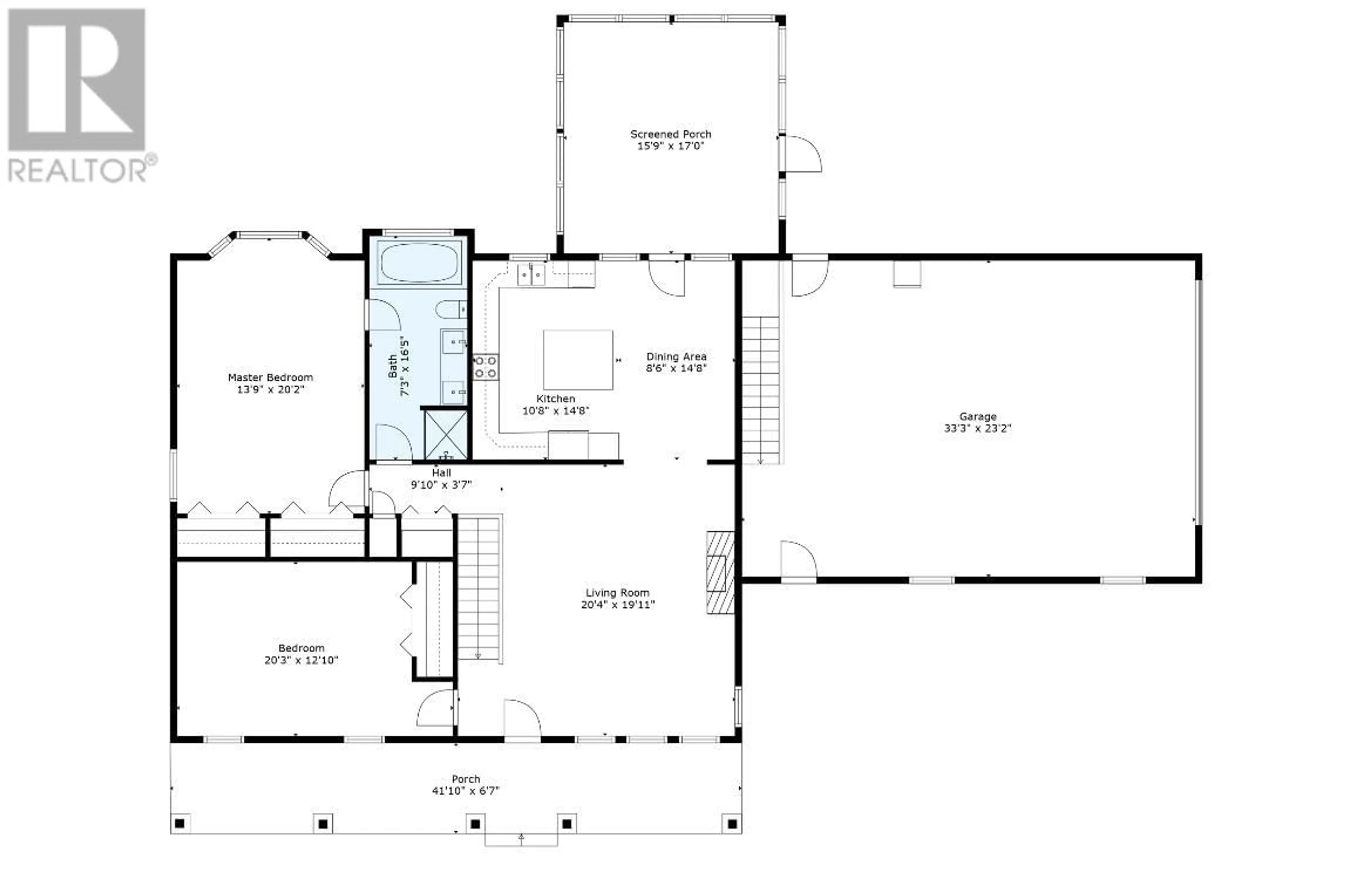 Floor plan for 7065 WANSA ROAD, Prince George British Columbia V2N6E4