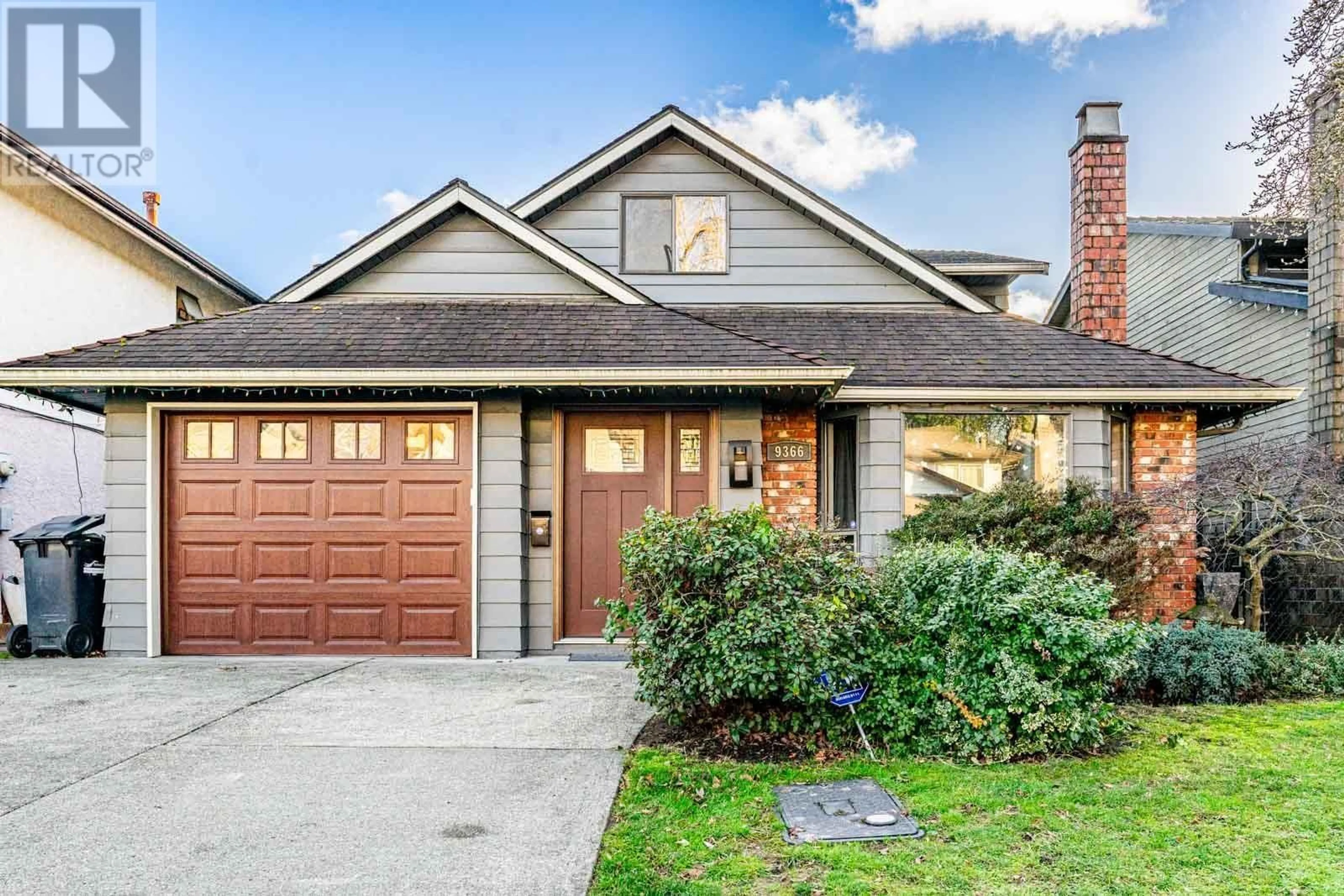 Home with brick exterior material, street for 9366 KINGSLEY CRESCENT, Richmond British Columbia V7A4W7