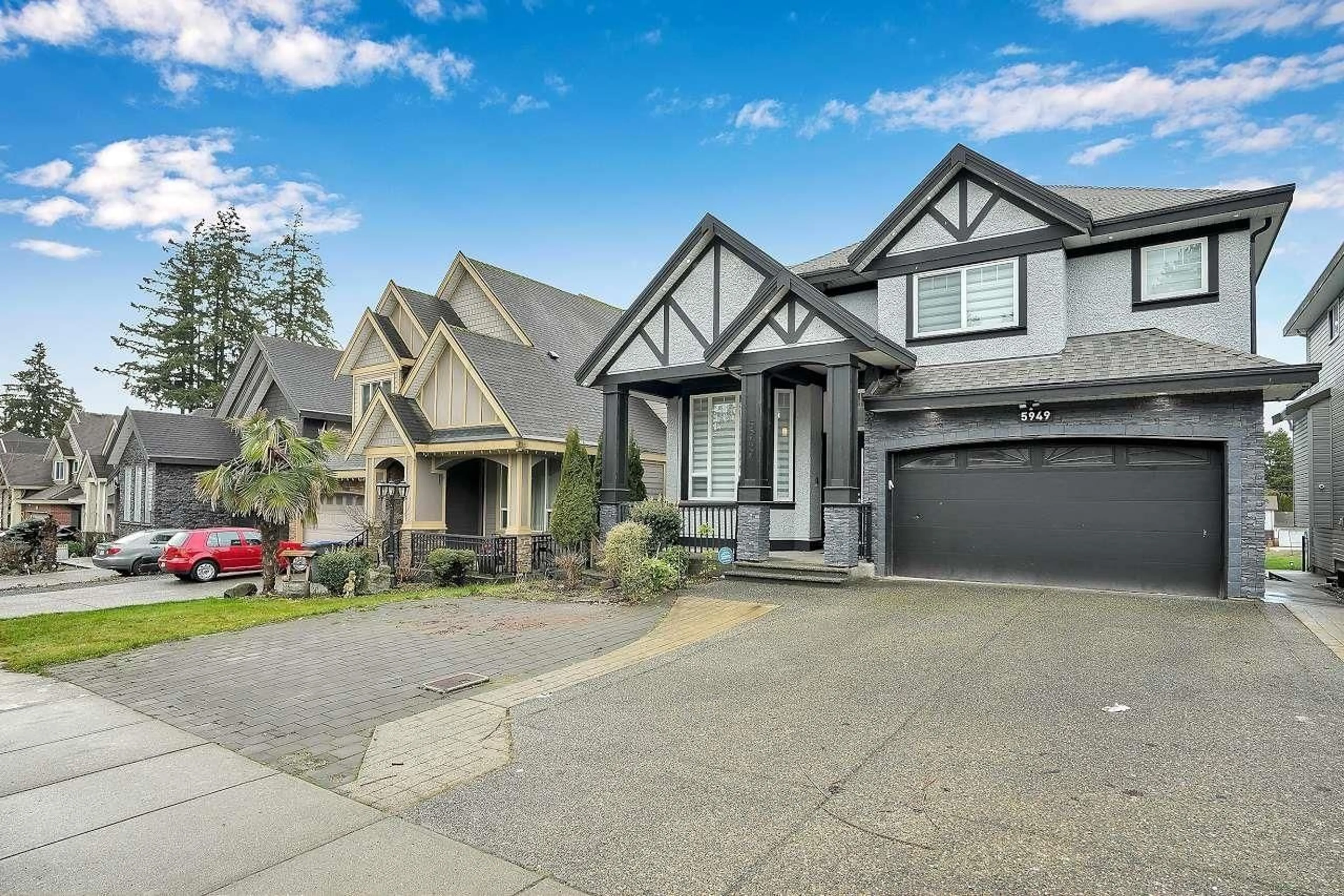 Home with brick exterior material, street for 5949 125, Surrey British Columbia V3X1X2