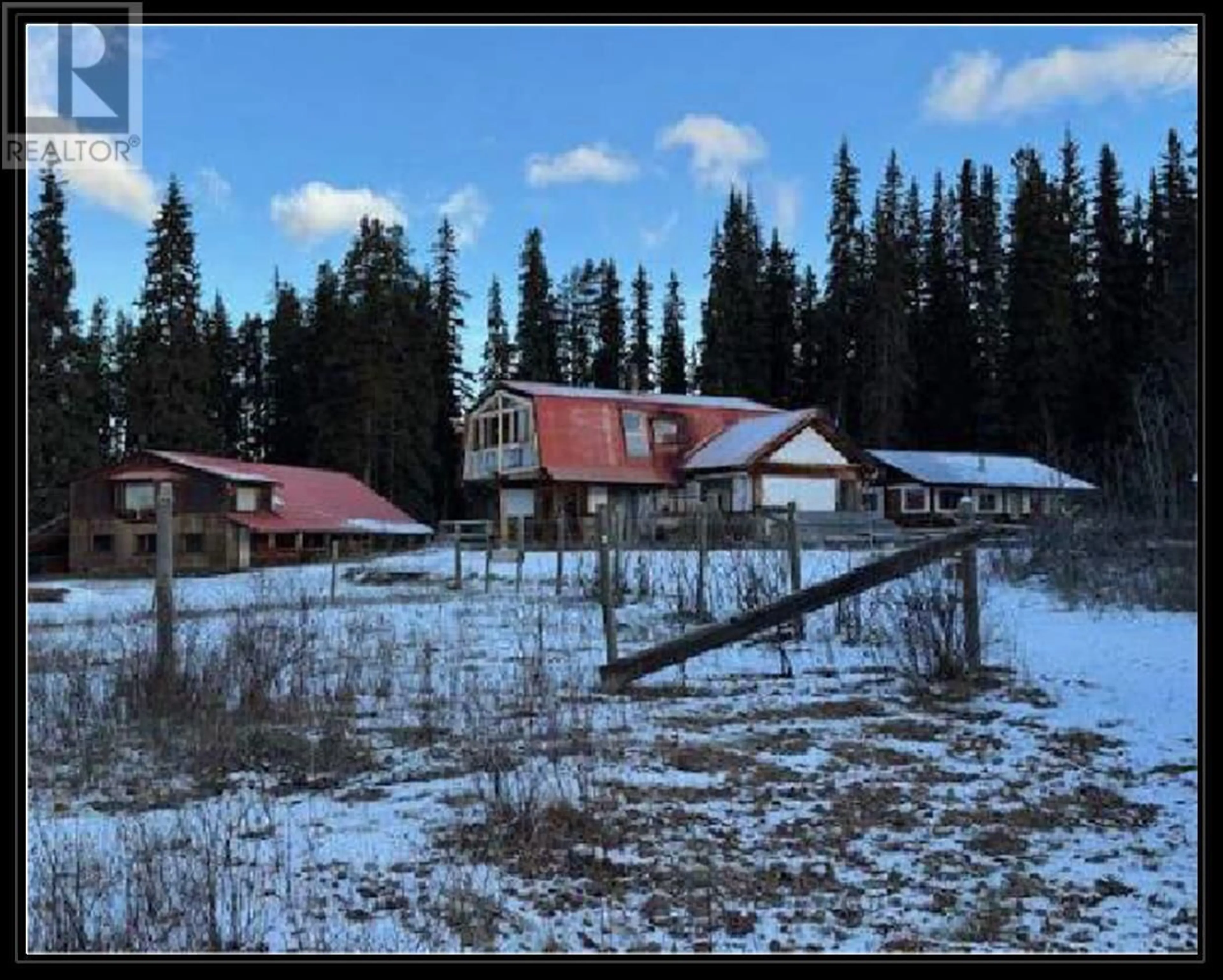 A pic from outside/outdoor area/front of a property/back of a property/a pic from drone, unknown for 5659 GILBERT ROAD, Smithers British Columbia V0J2N7