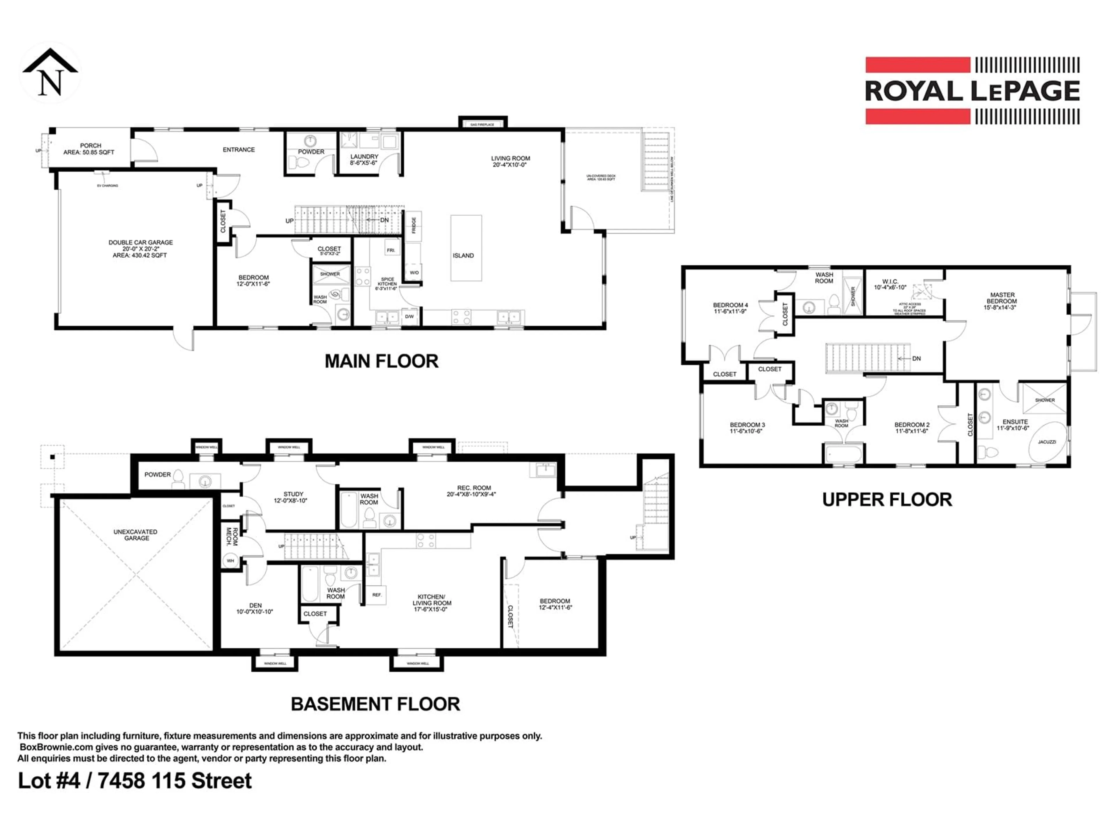 Floor plan for 7458 115, Delta British Columbia V4C5M5