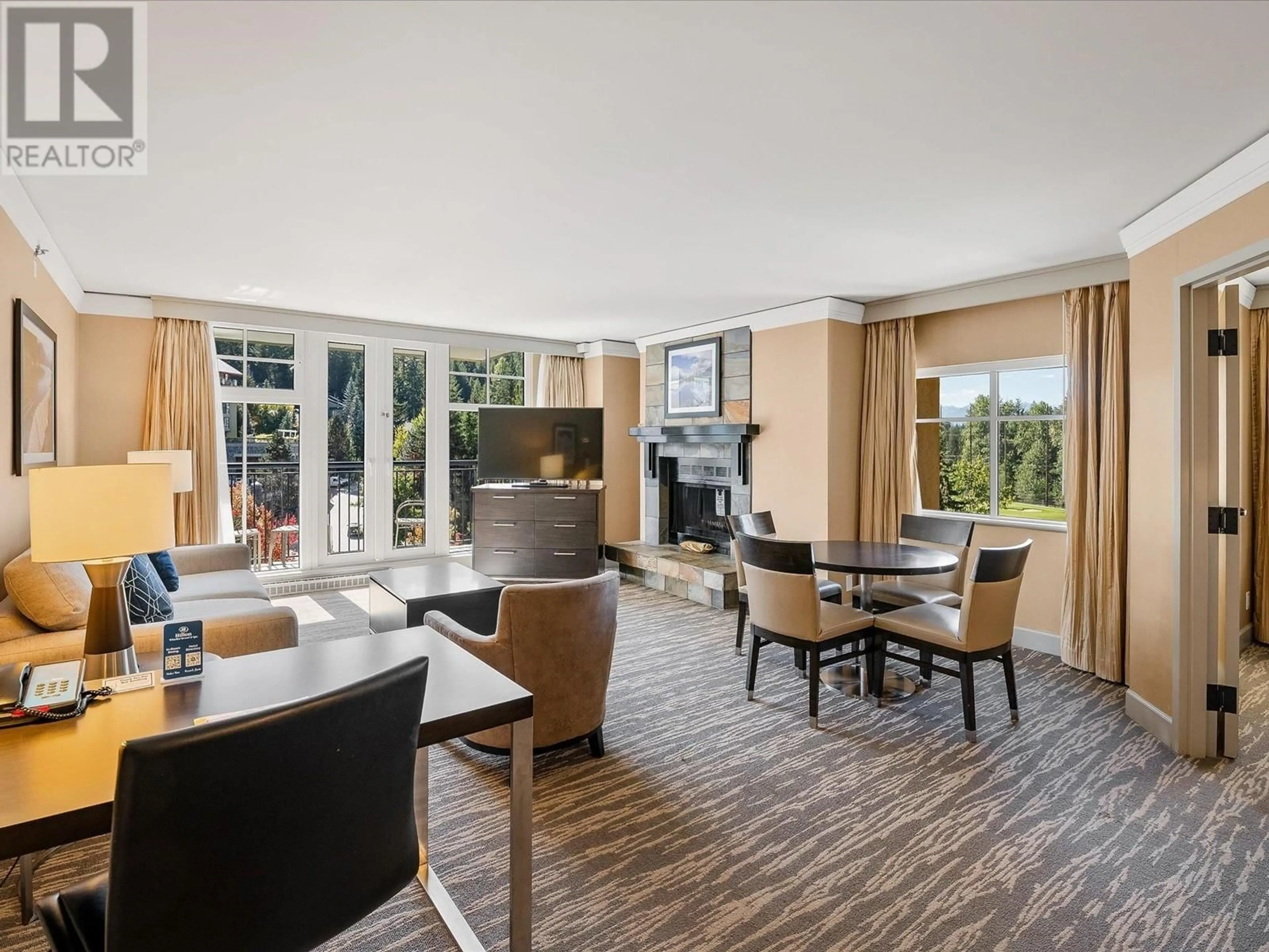 Living room with furniture, unknown for 428/430 - 4050 WHISTLER WAY, Whistler British Columbia V8E1H9