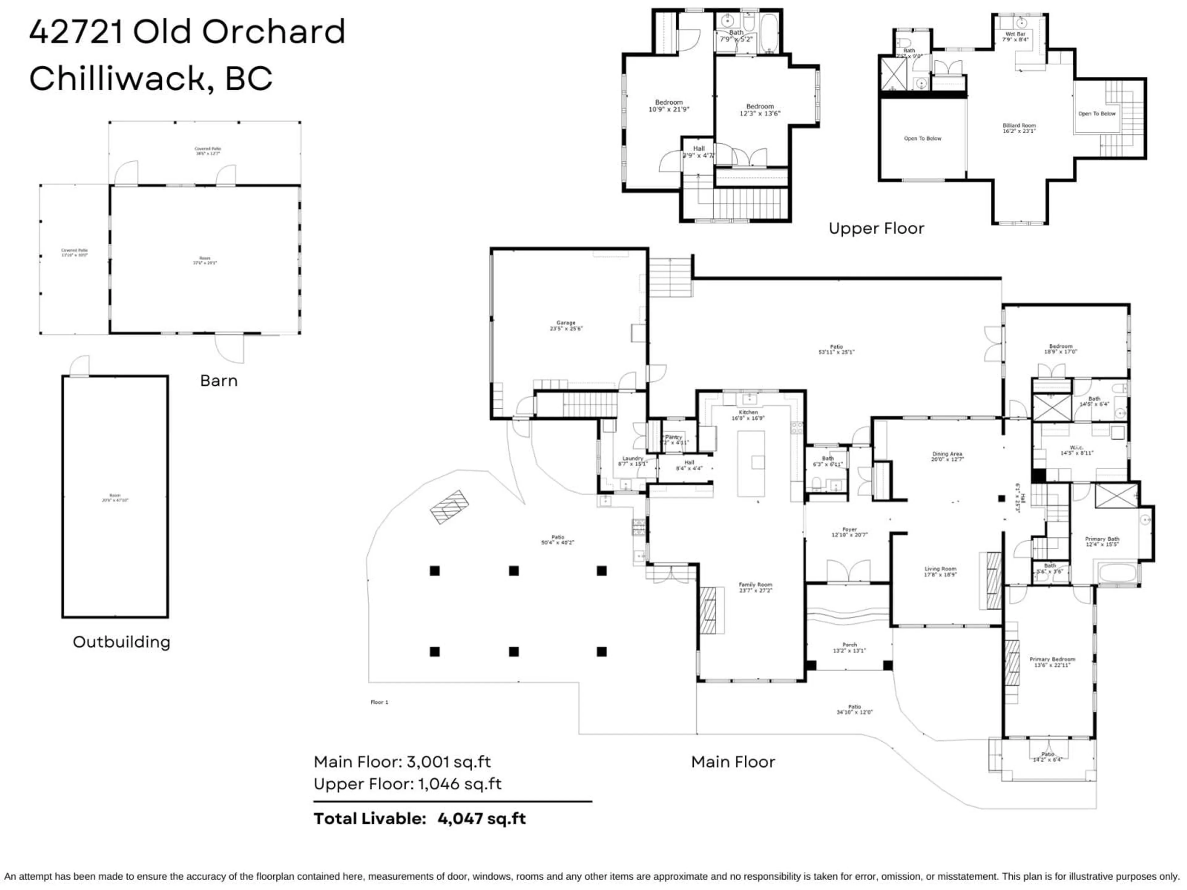 Floor plan for 42721 OLD ORCHARD ROAD, Chilliwack British Columbia V2R4H6