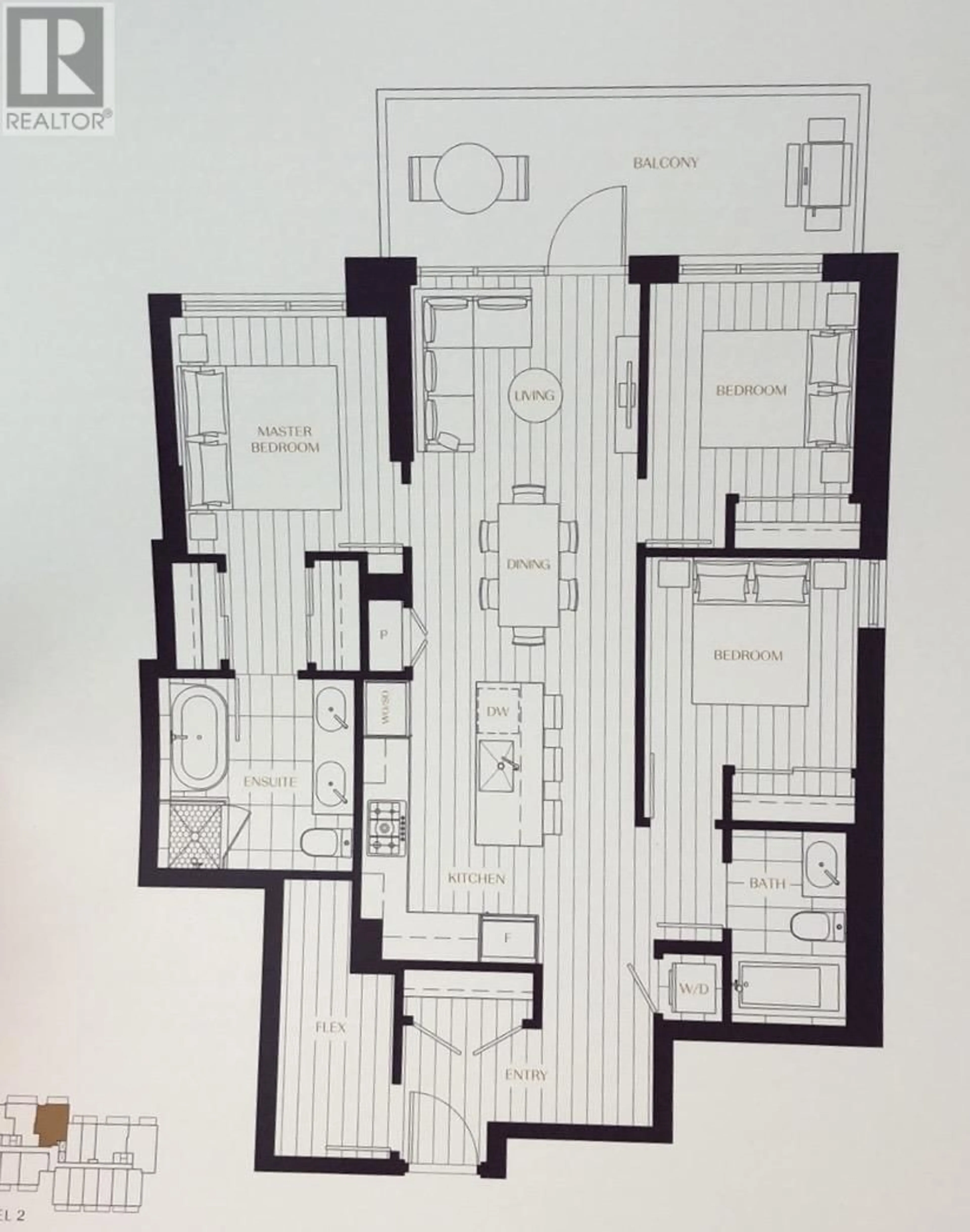 Floor plan for 217 - 5168 CAMBIE STREET, Vancouver British Columbia V5Z0K7