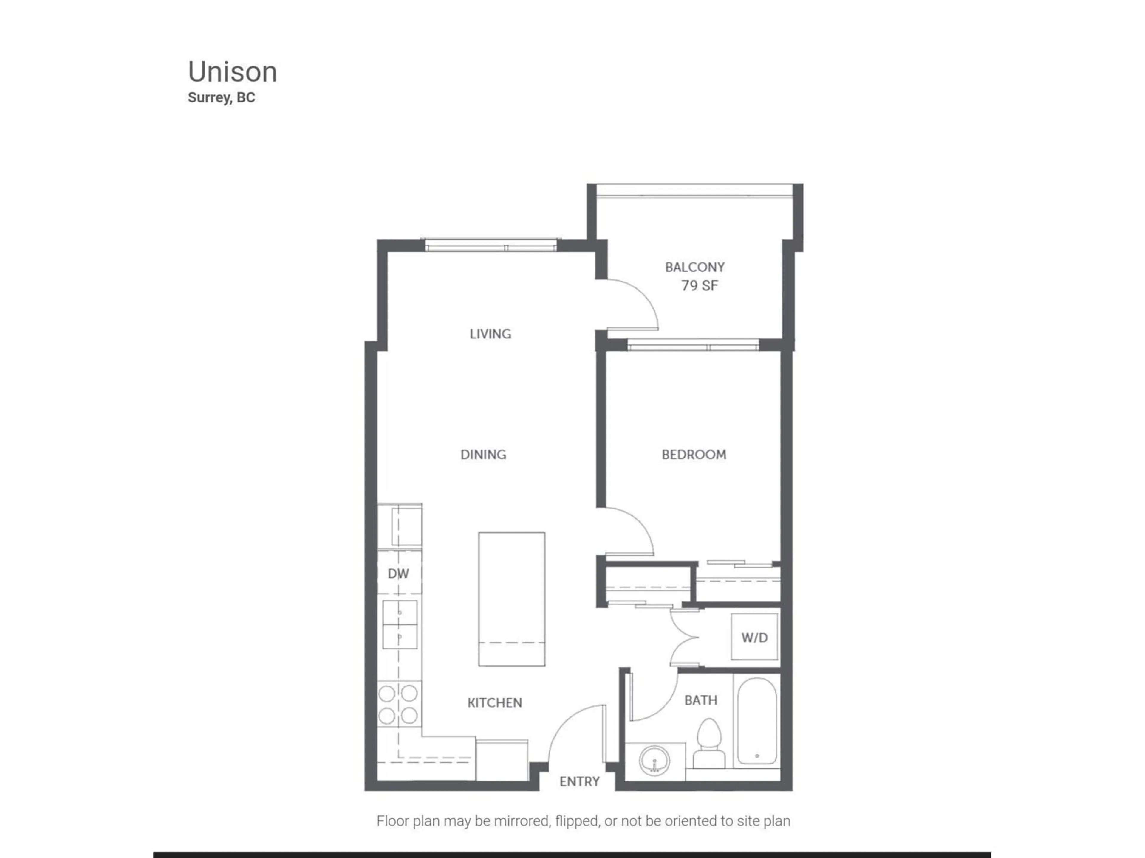 Floor plan for 208 14225 103A AVENUE, Surrey British Columbia V3T0T4