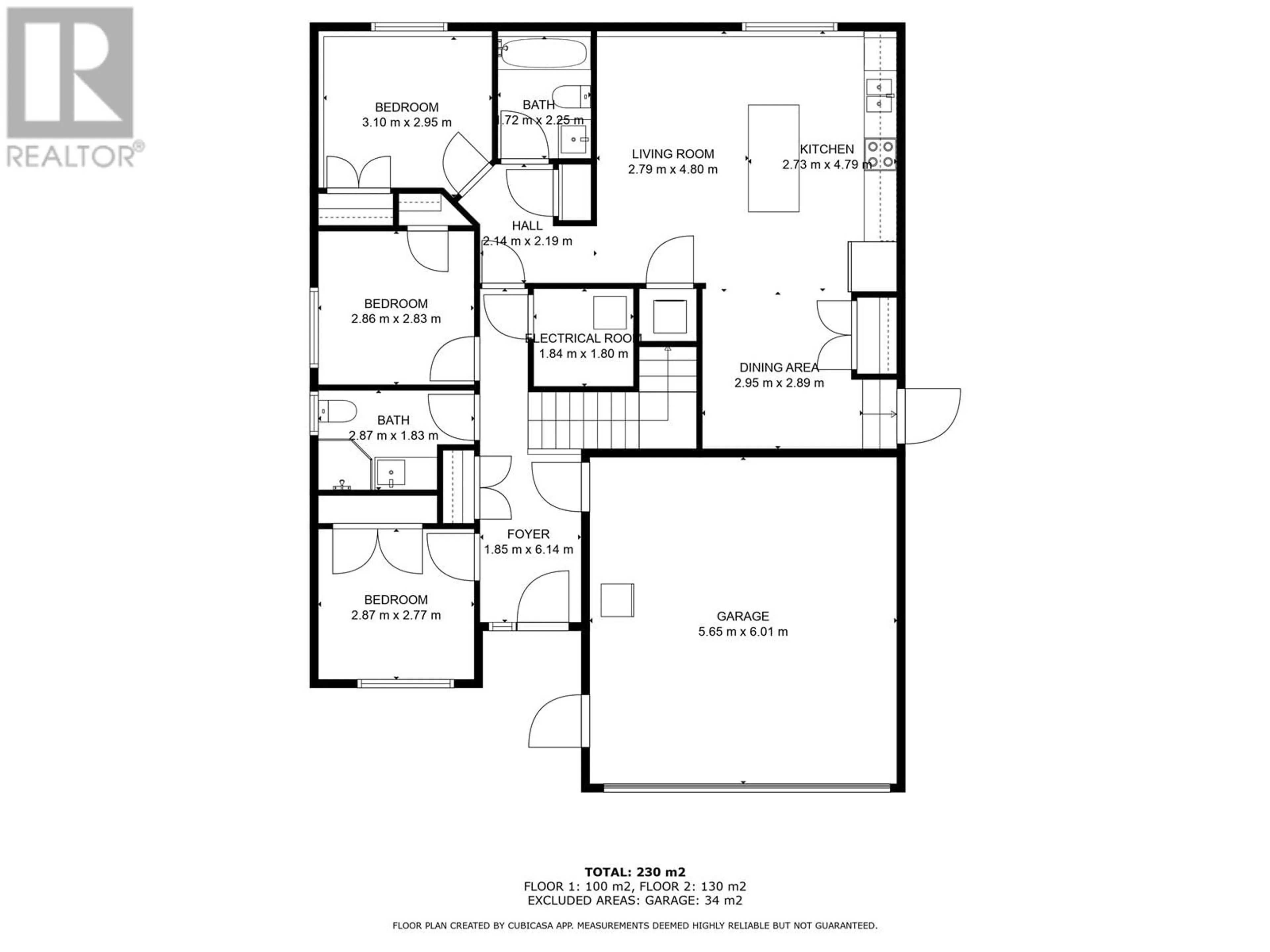 Floor plan for 3445 MUNRO WAY, Prince George British Columbia V2N0K1