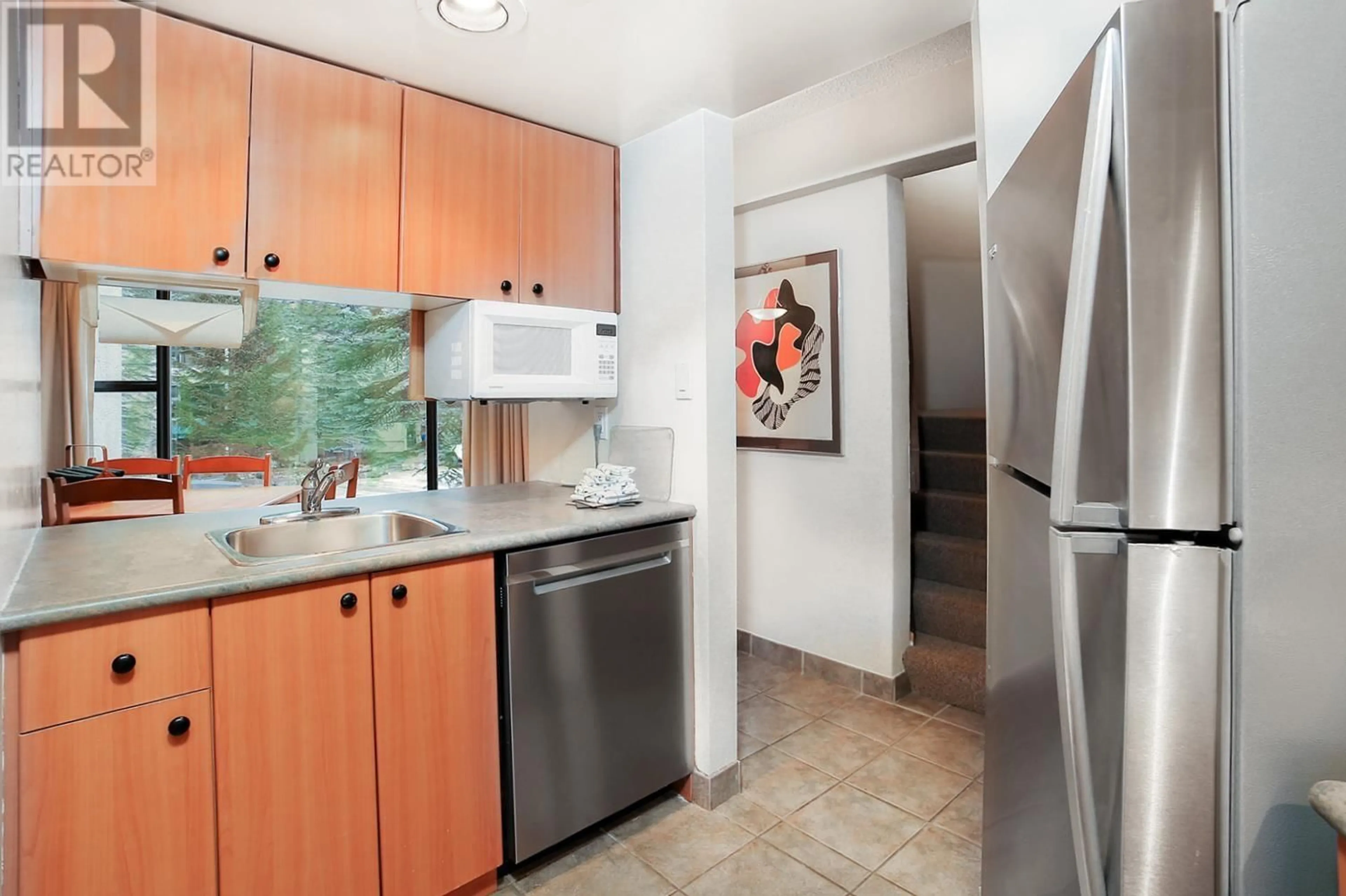 Standard kitchen, ceramic/tile floor for 6B 2561 TRICOUNI PLACE, Whistler British Columbia V8E0A8