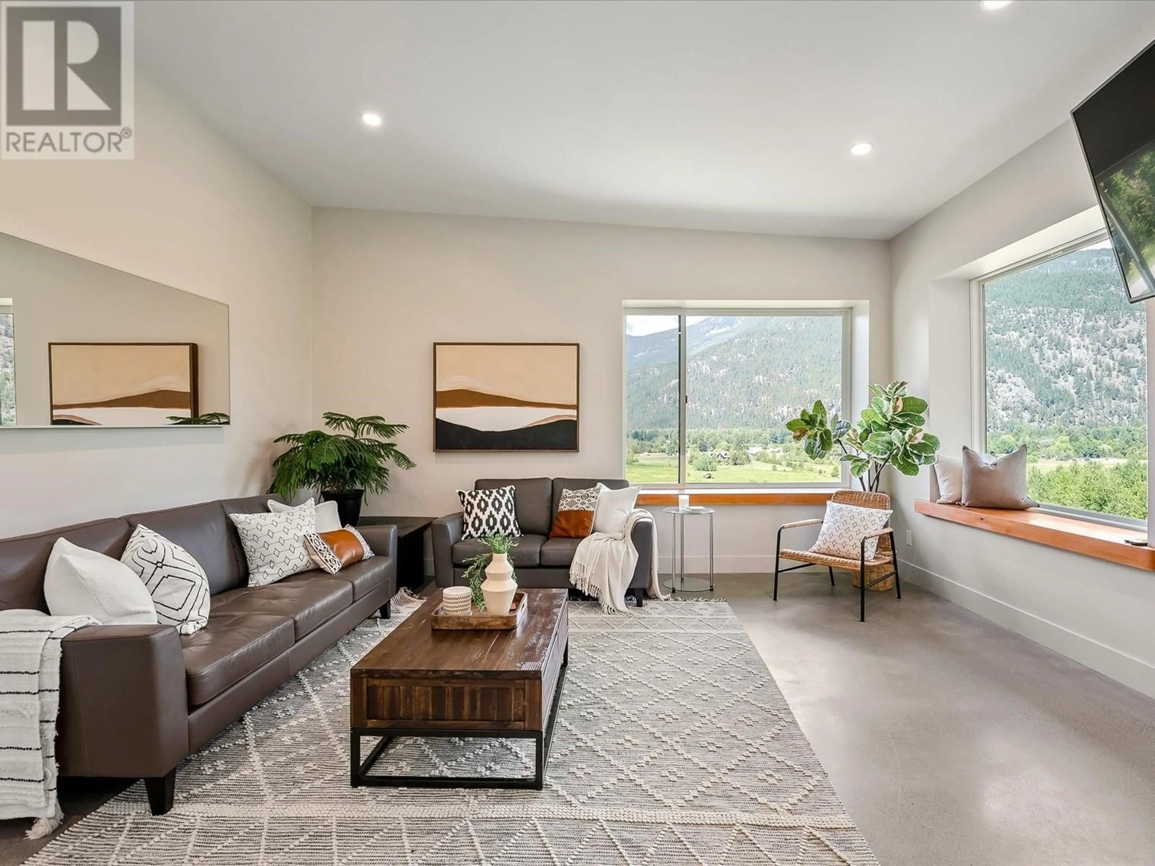 Living room with furniture, unknown for 1307 EAGLE DRIVE, Pemberton British Columbia V0N2L0